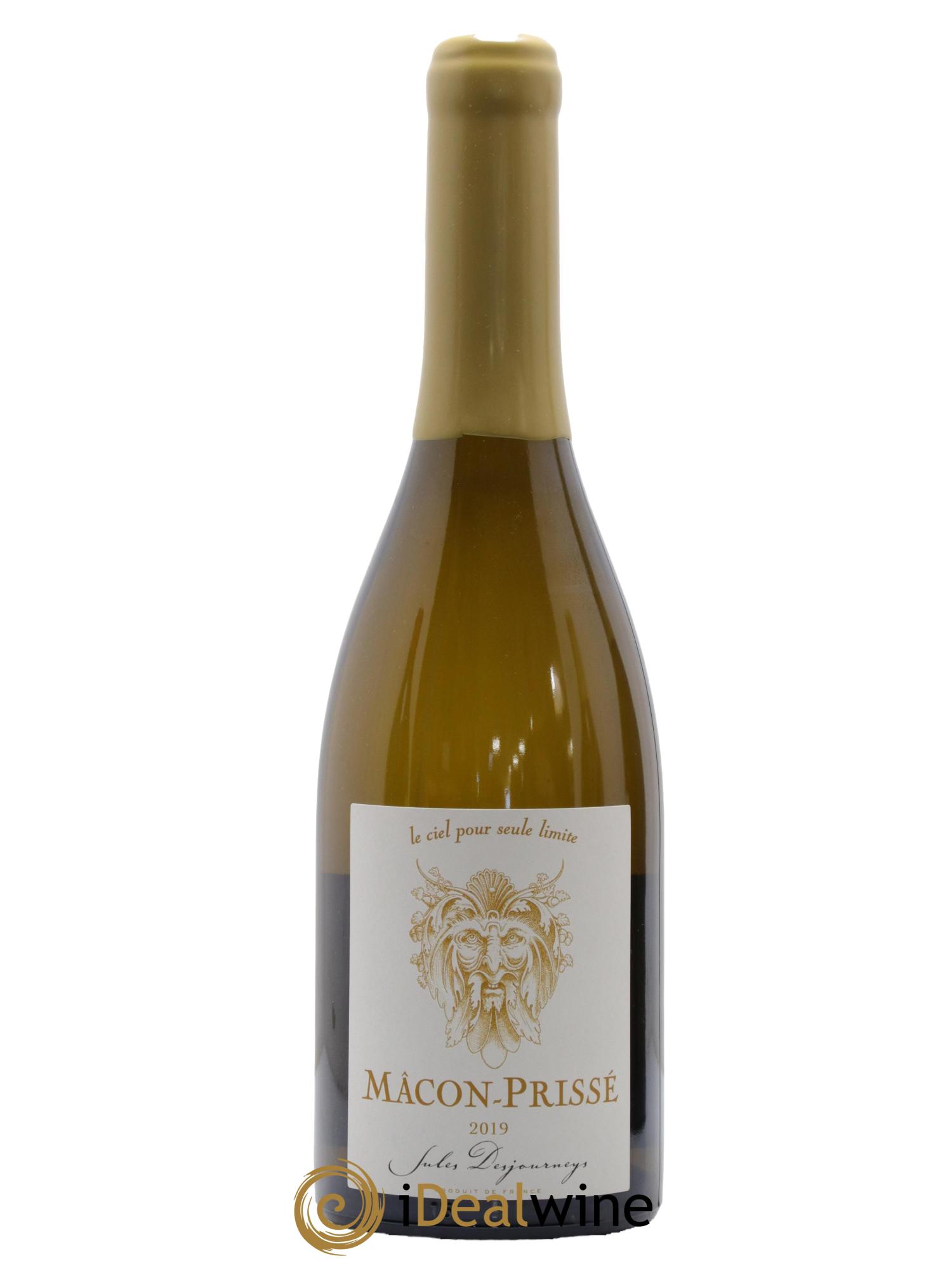 Mâcon Prissé Jules Desjourneys 2019 - Lot de 1 bouteille - 0
