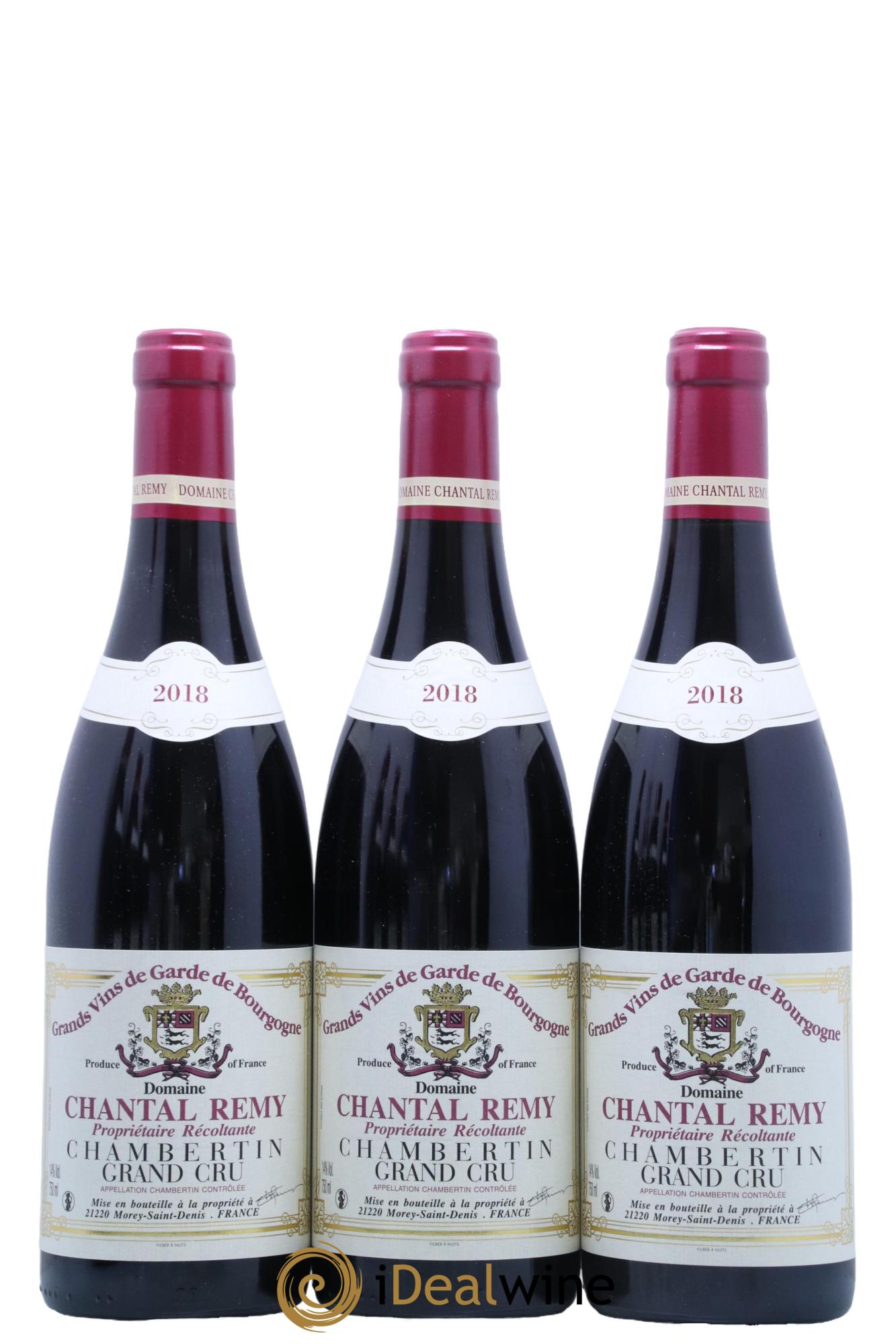 Chambertin Grand Cru Domaine Chantal Remy 2018 - Posten von 6 Flaschen - 1