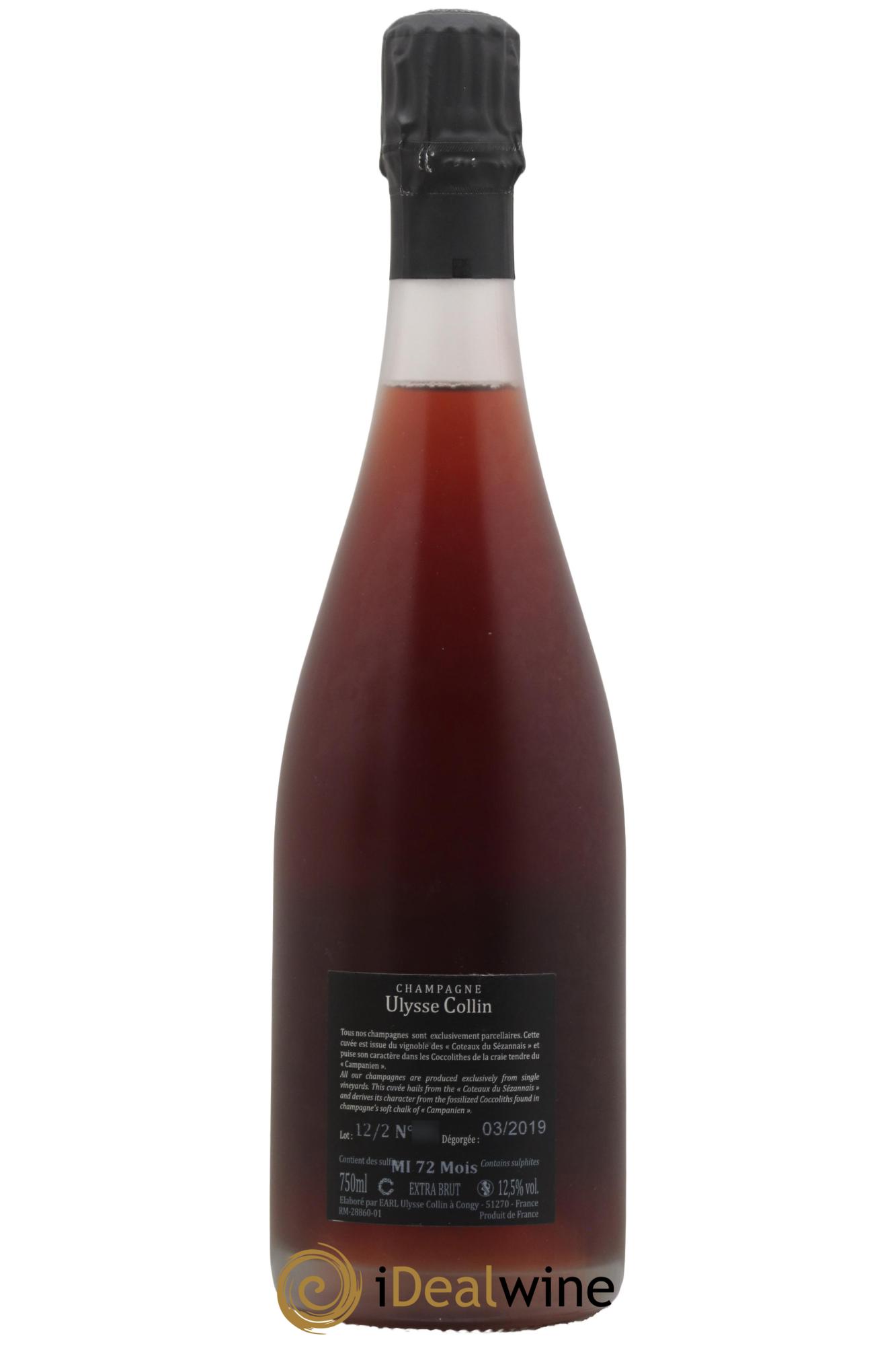 Les Maillons Extra-Brut Rosé de Saignée Ulysse Collin - Lotto di 1 bottiglia - 1