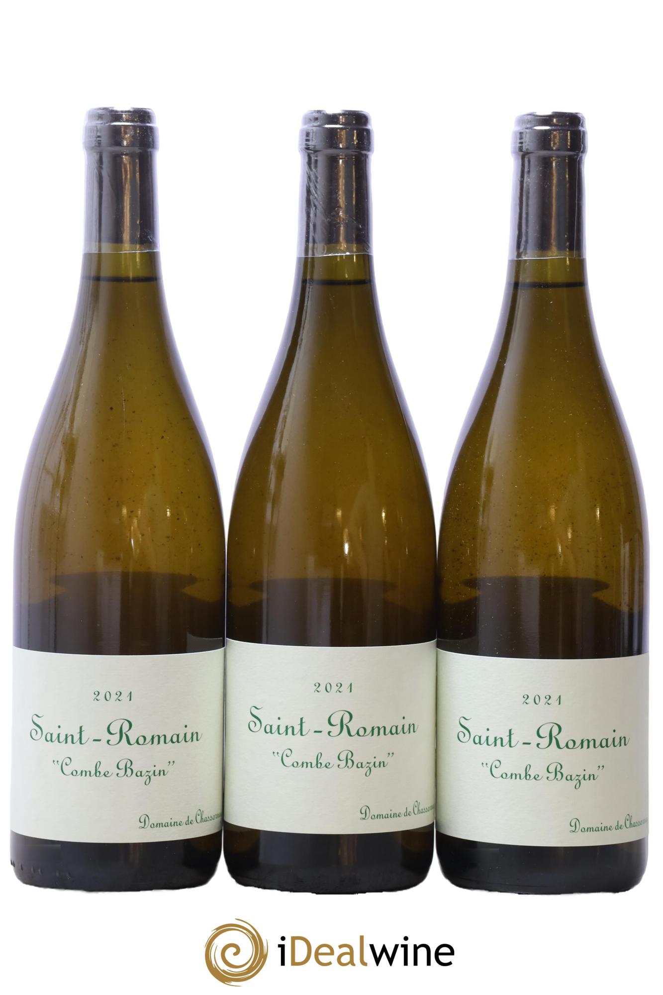 Saint-Romain Combe Bazin Qvevris Domaine de Chassorney - Frédéric Cossard 2021 - Lot de 3 bouteilles - 0