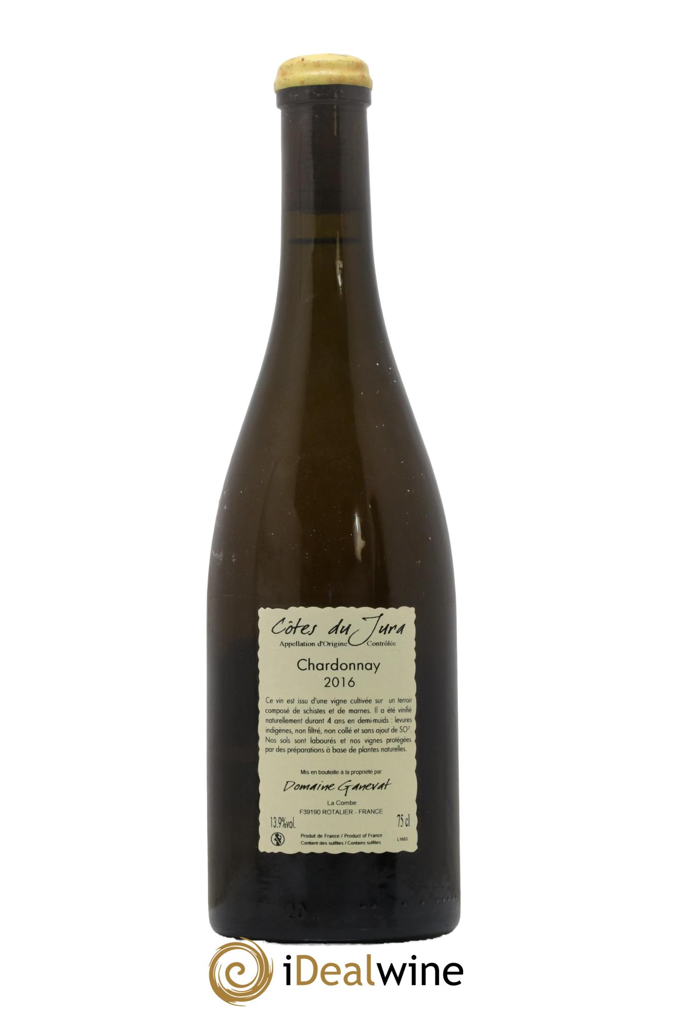 Côtes du Jura Grusse en Billat Jean-François Ganevat (Domaine)  2016 - Lot of 1 bottle - 1
