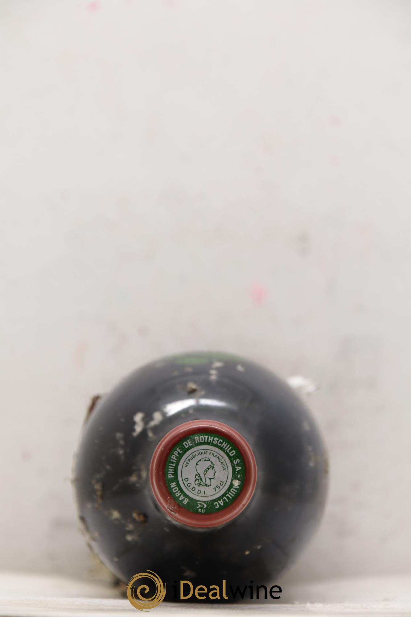 Château Mouton Rothschild 1er Grand Cru Classé 1995 - Lot de 1 bouteille - 1