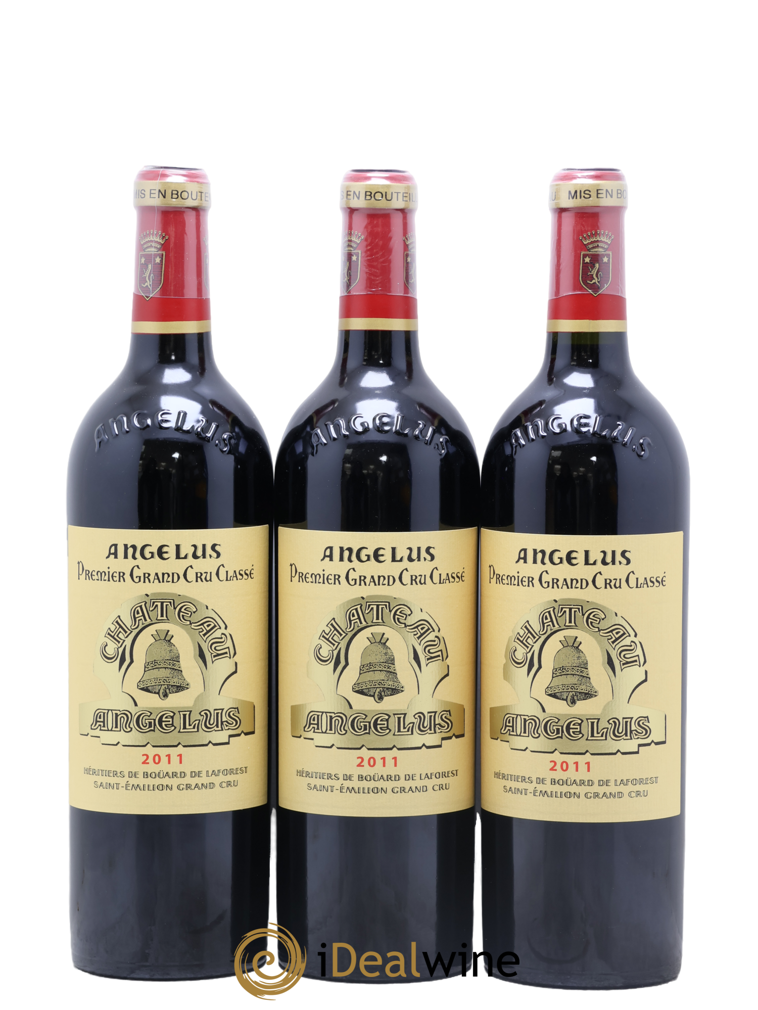 Château Angélus 1er Grand Cru Classé A 2011 - Lot of 6 bottles - 3
