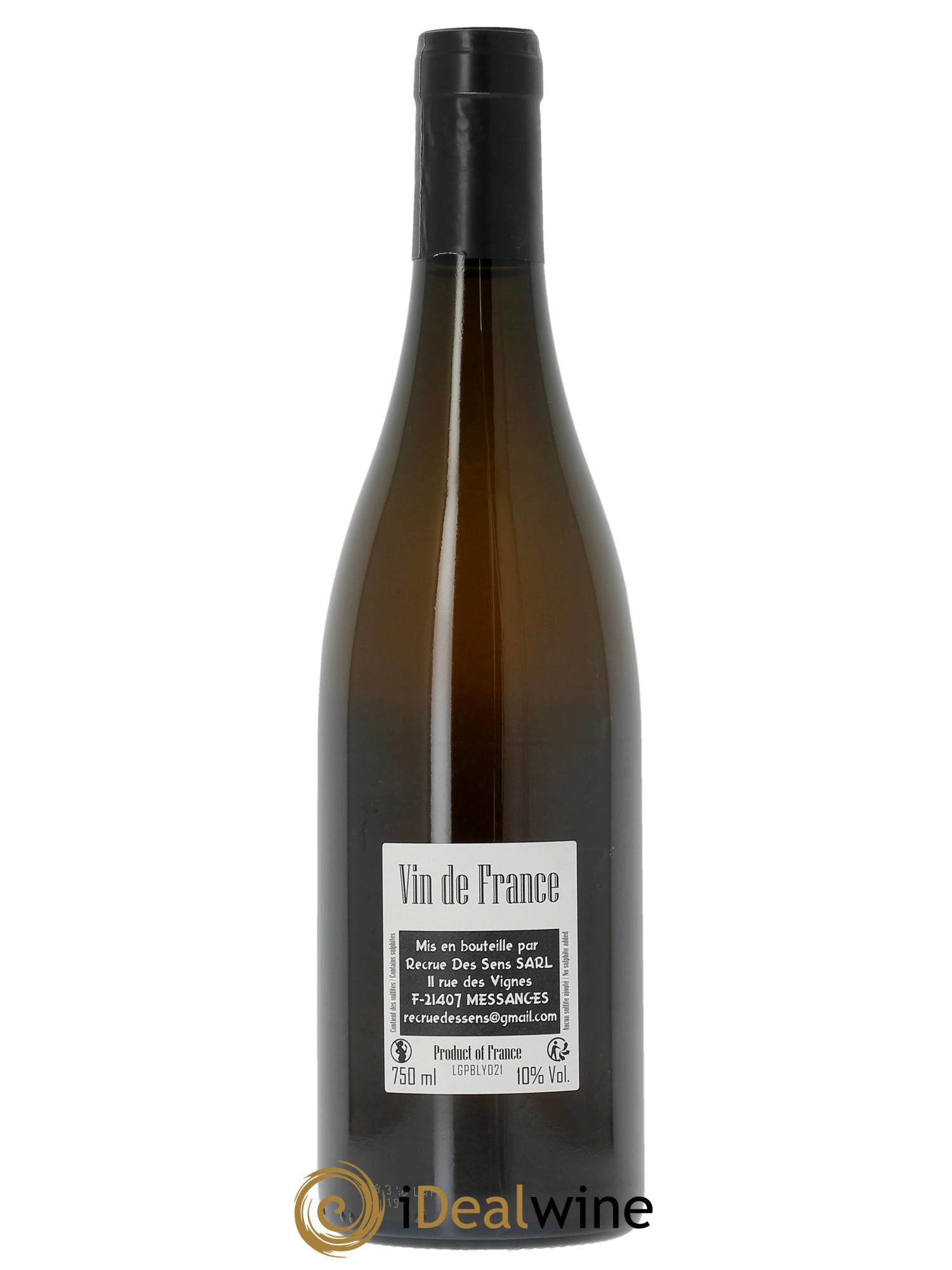 Vin de France Les Grands Ponts Yann Durieux - Recrue des Sens  2021 - Lot de 1 bouteille - 1