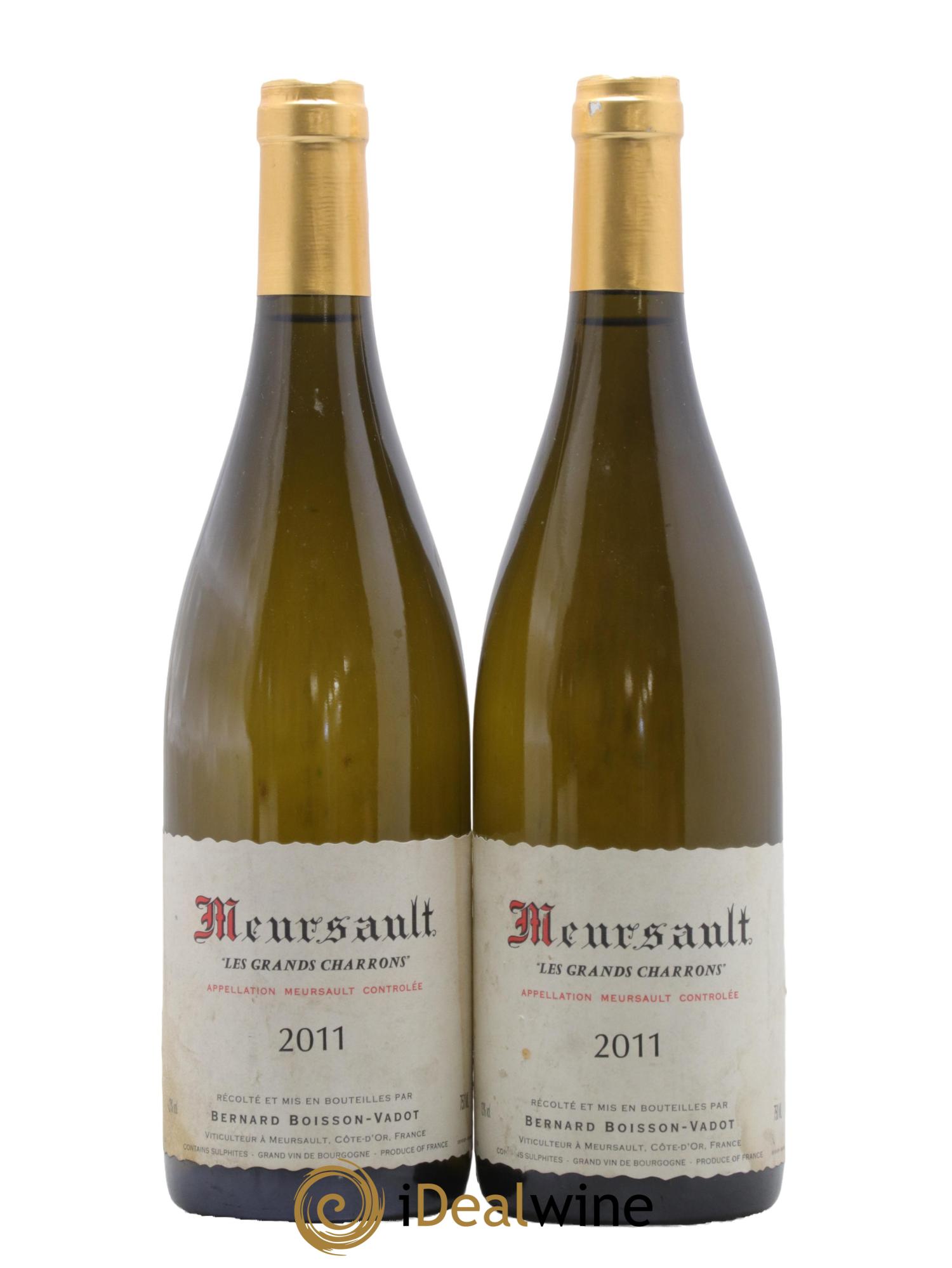 Meursault Les Grands Charrons Boisson-Vadot (Domaine) 2011 - Lotto di 2 bottiglie - 0