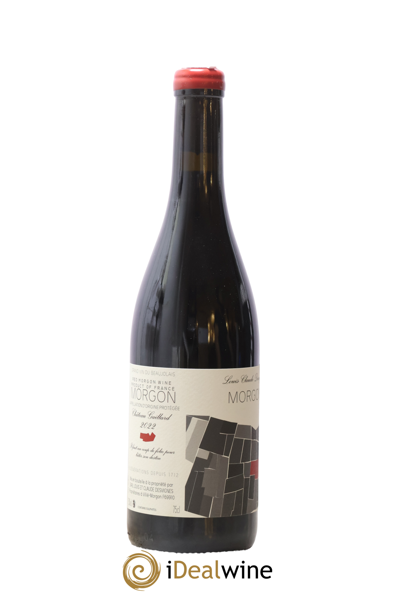 Morgon Château Gaillard Louis-Claude Desvignes 2022 - Lot of 1 bottle - 0