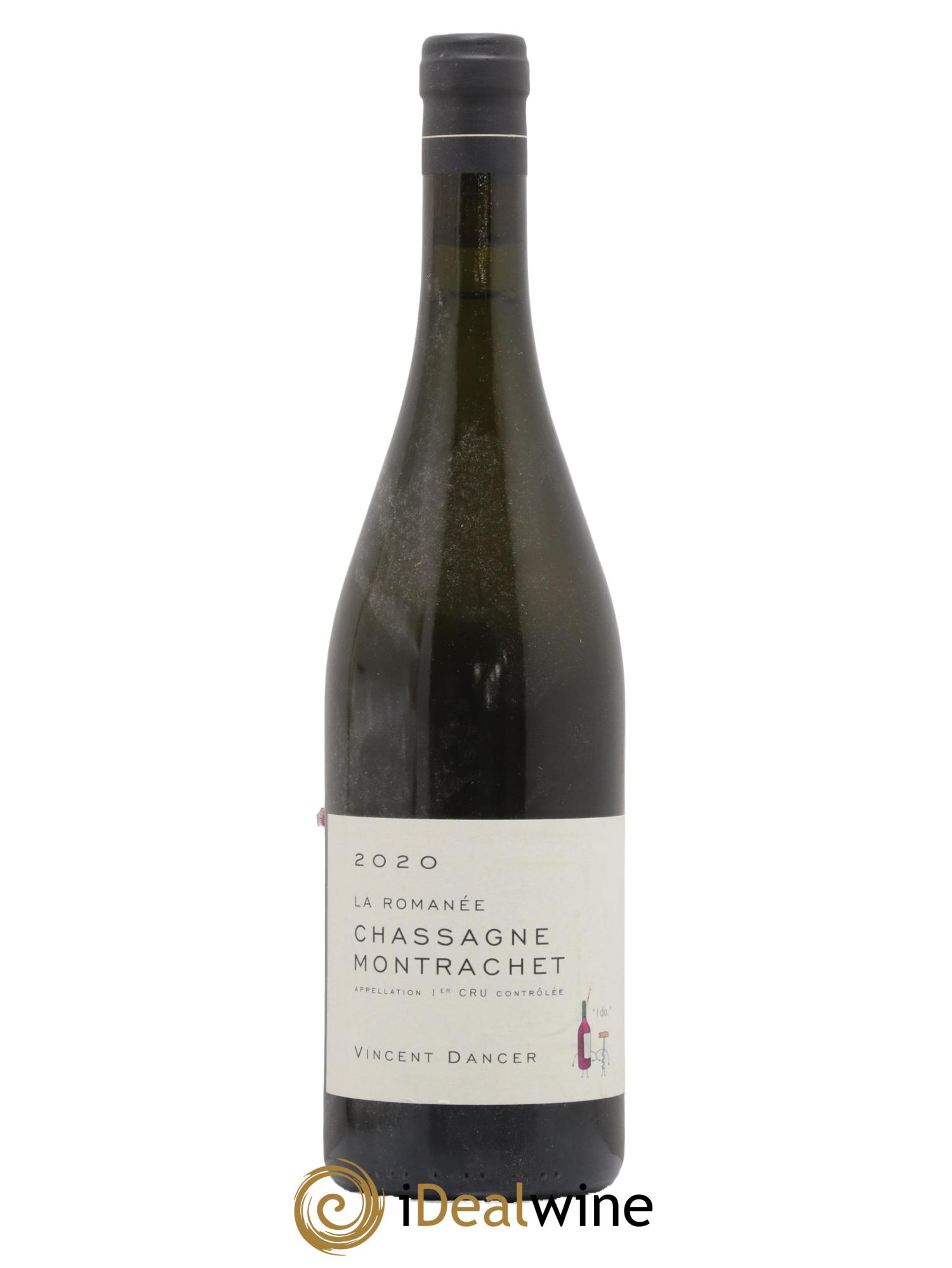 Chassagne-Montrachet 1er Cru La Romanée Vincent Dancer 2020 - Lot de 1 bouteille - 0