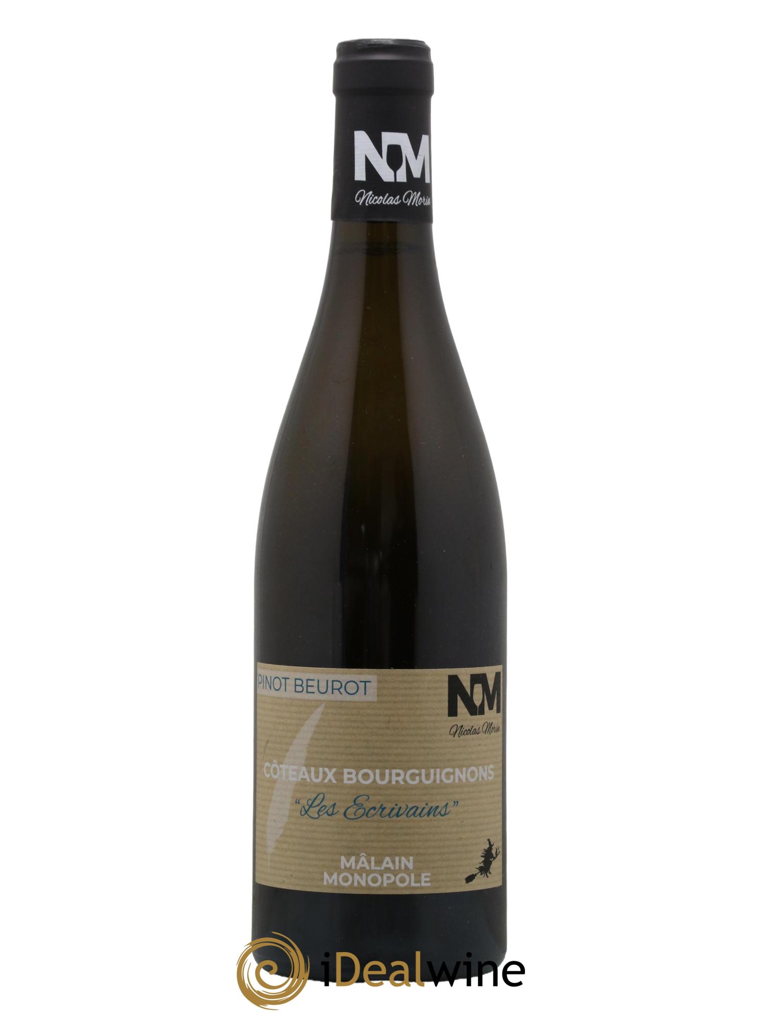 Côteaux Bourguignons Pinot Beurot Les Ecrivains Maison Nicolas Morin 2022 - Lot of 1 bottle - 0