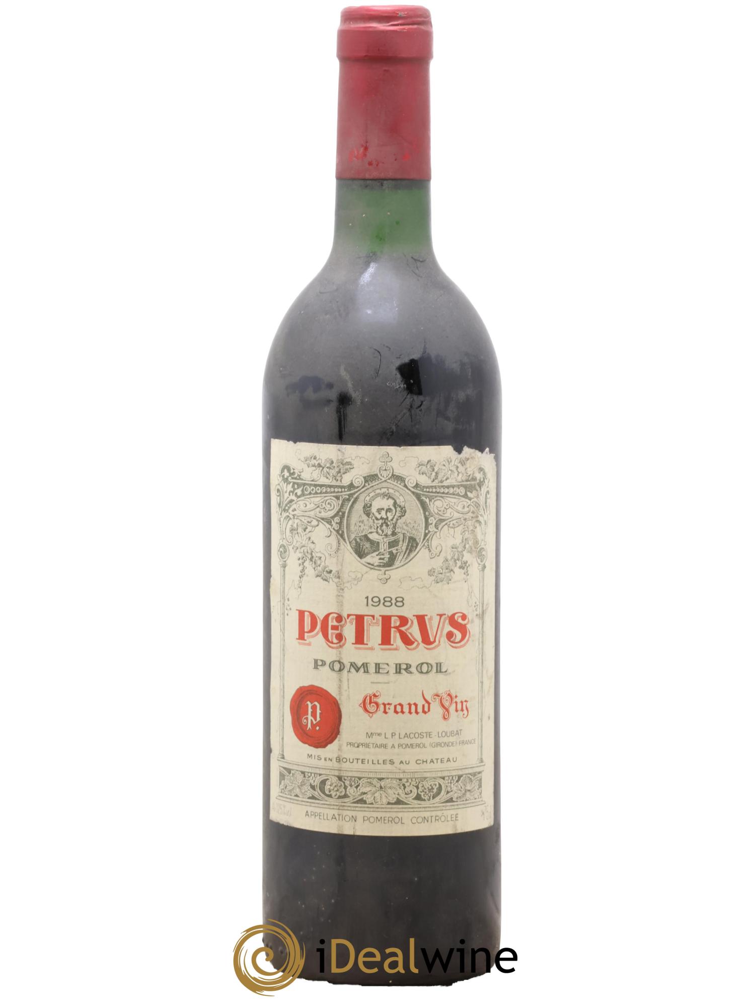 Petrus 1988 - Lotto di 1 bottiglia - 0