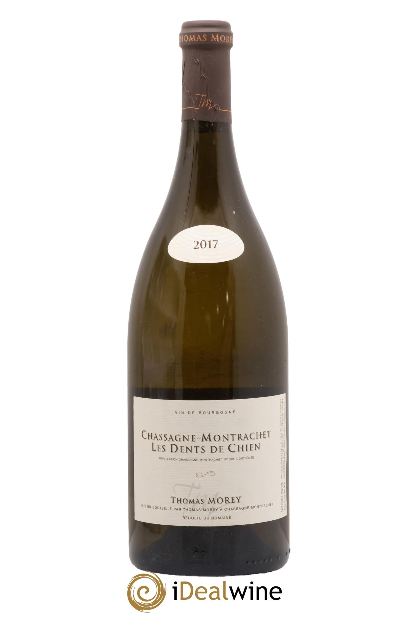 Chassagne-Montrachet 1er Cru Les Dents de Chien Thomas Morey 2017 - Posten von 1 Magnum - 0