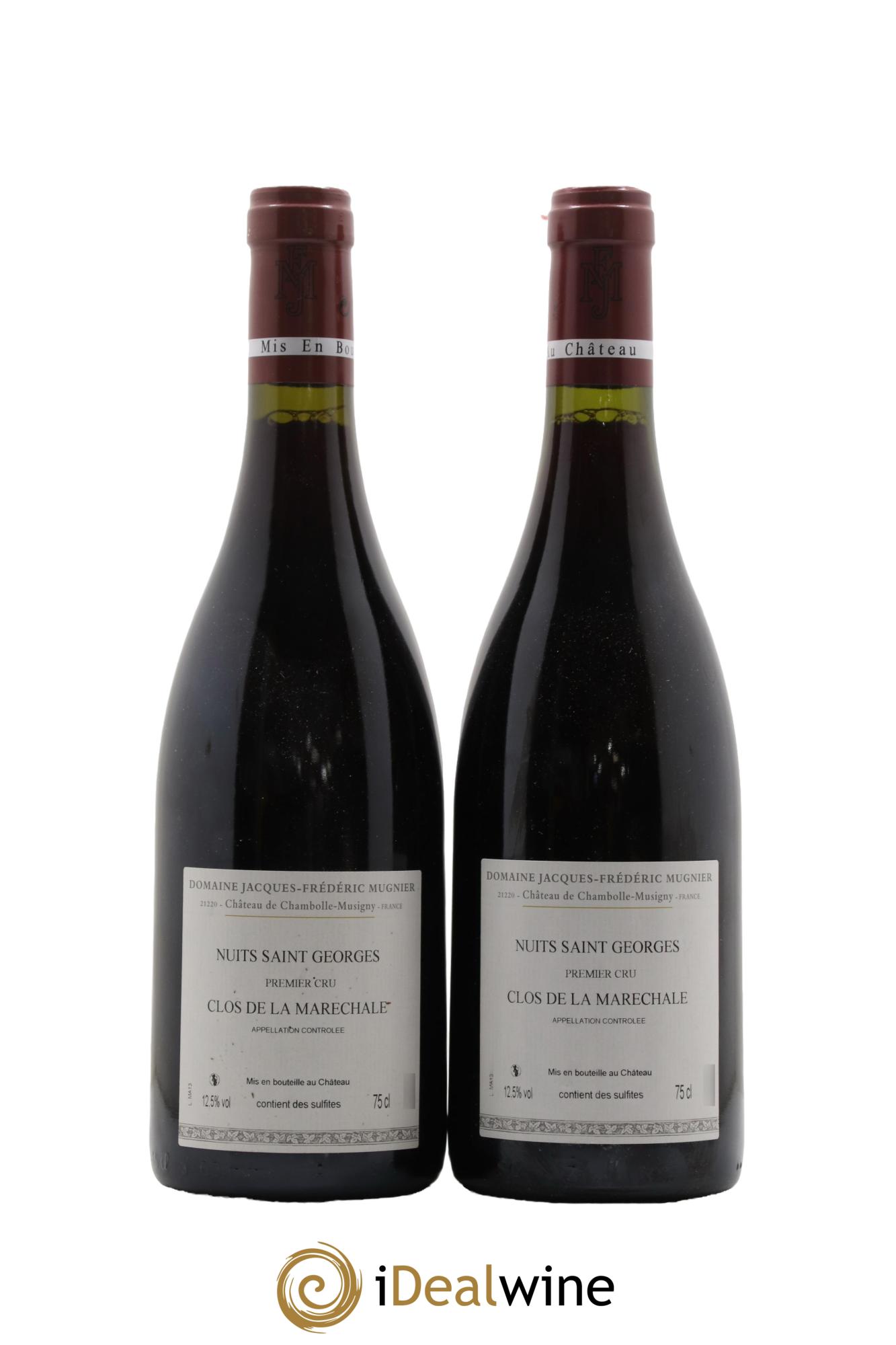 Nuits-Saint-Georges 1er Cru Clos de La Maréchale Jacques-Frédéric Mugnier 2013 - Lot de 2 bouteilles - 1