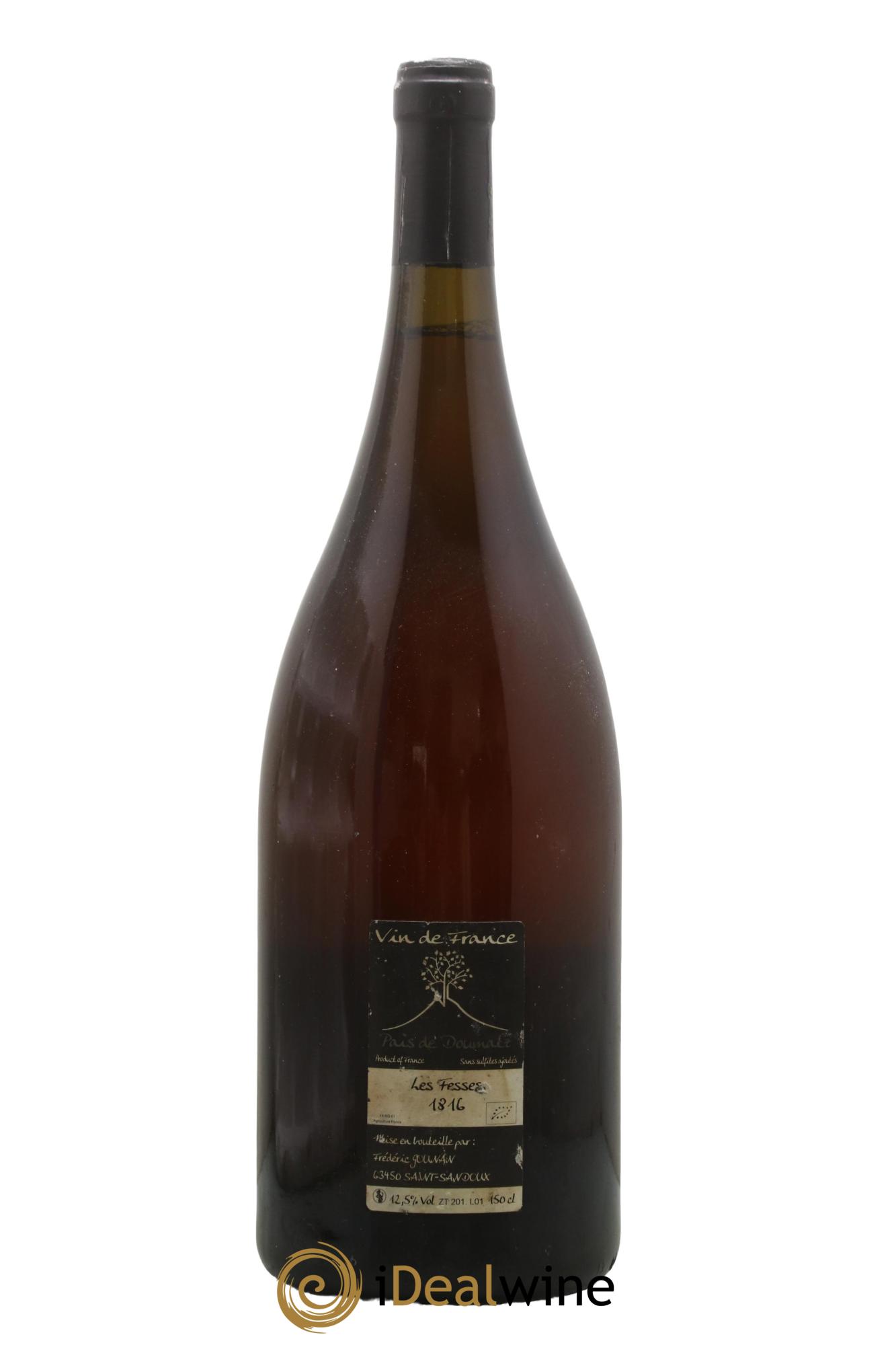 Vin de France Les Fesses Vignoble de l'Arbre Blanc 2016 - Lotto di 1 magnum - 1