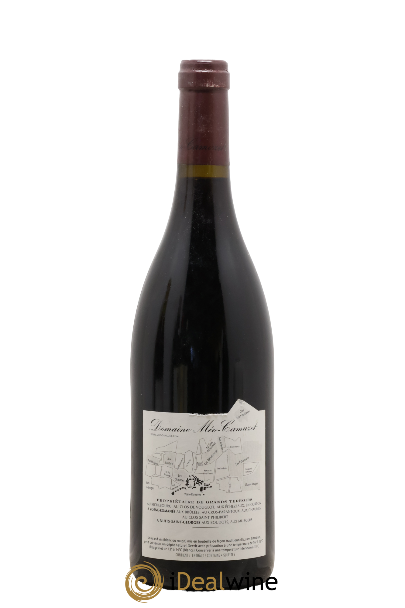 Clos de Vougeot Grand Cru Méo-Camuzet (Domaine) 2015 - Lot de 1 bouteille - 1
