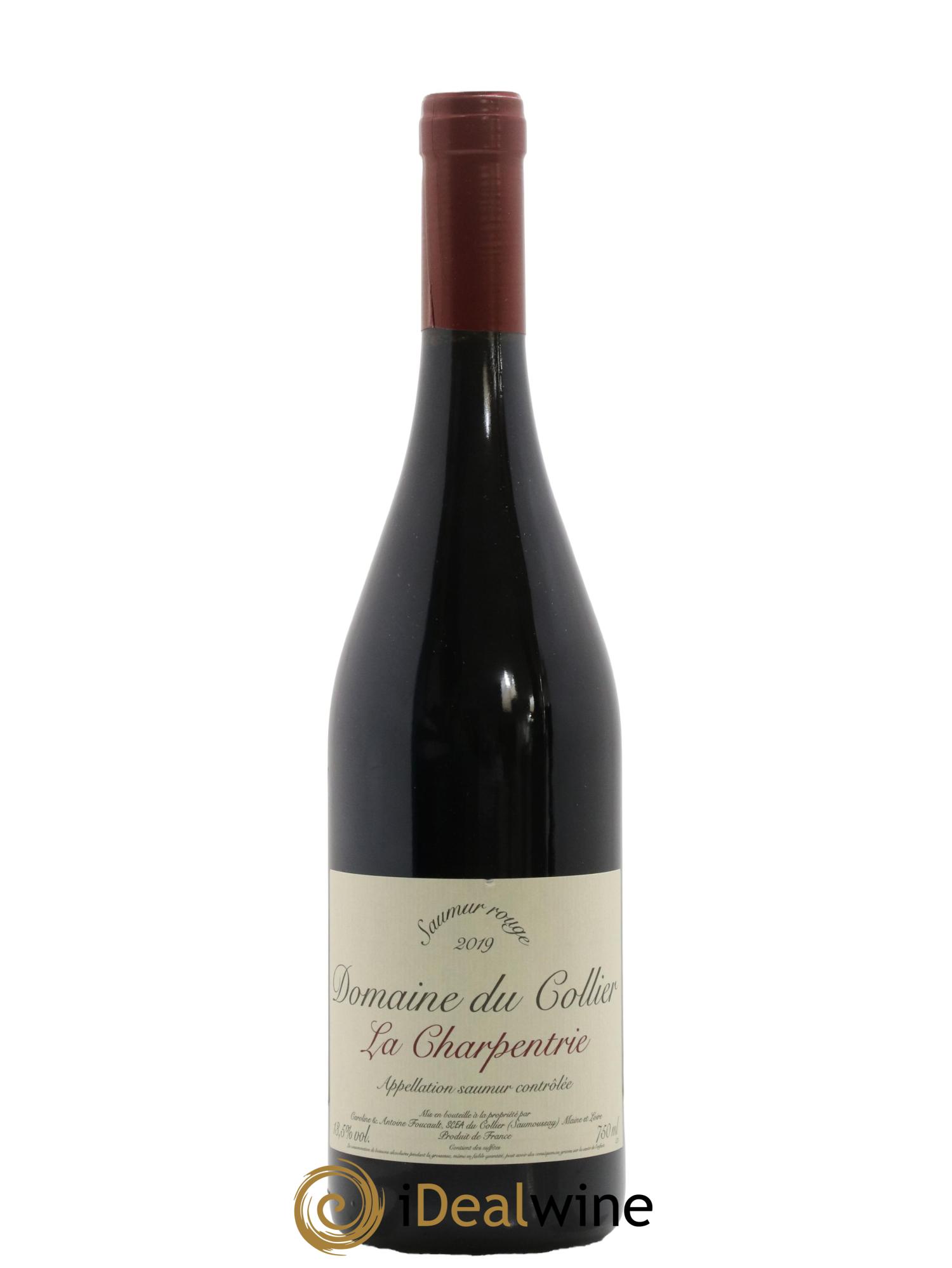 Saumur La Charpentrie Domaine du Collier 2019 - Lot de 1 bouteille - 0