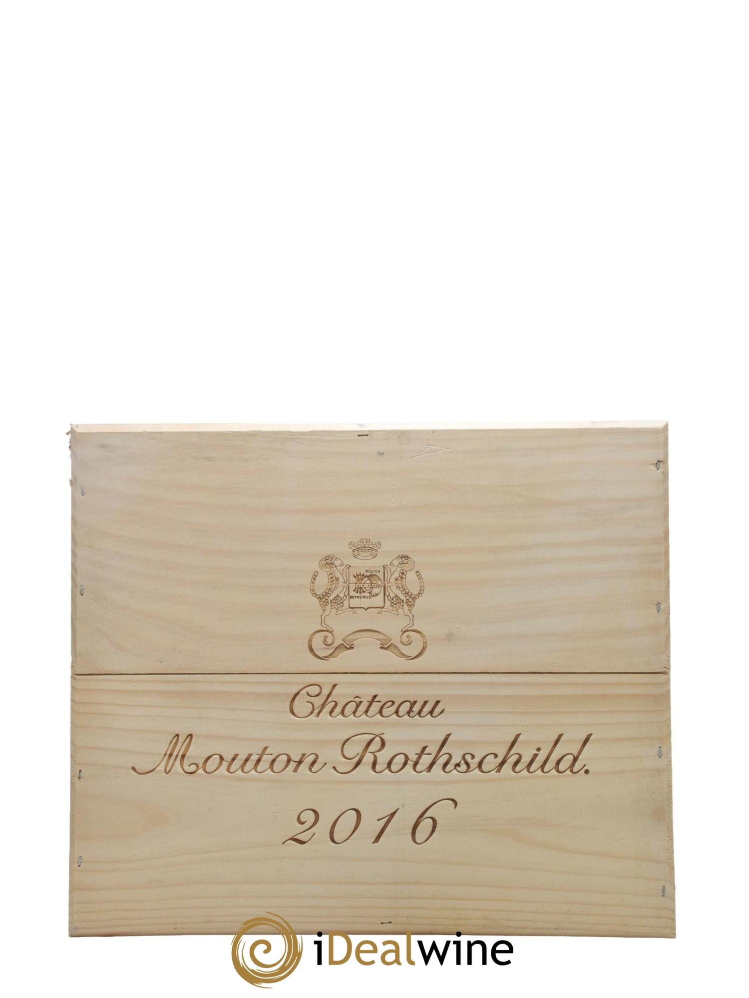 Château Mouton Rothschild 1er Grand Cru Classé 2016 - Lot de 3 bouteilles - 3