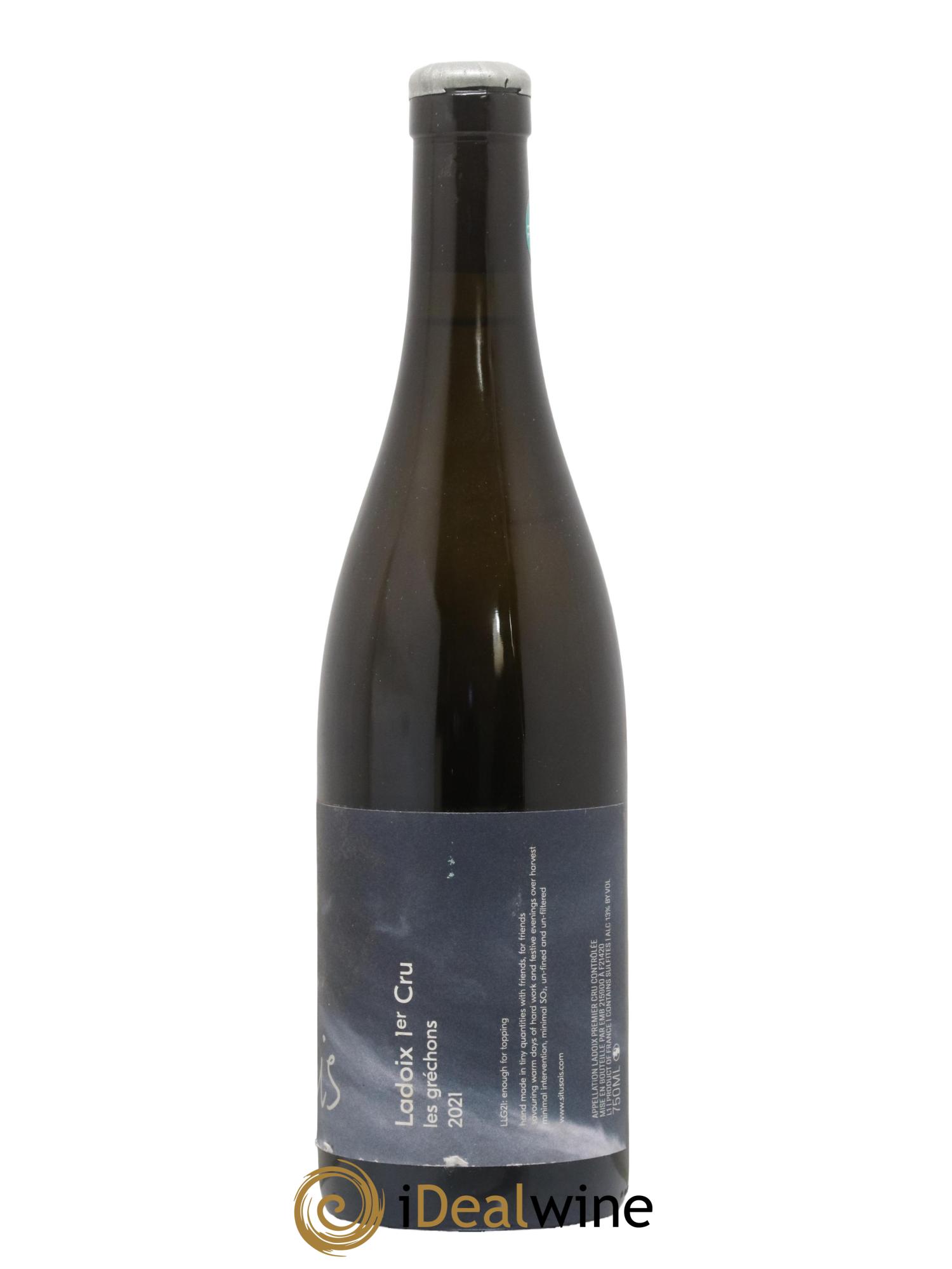 Ladoix 1er Cru Les Gréchons Si Tu Sais 2021 - Lot de 1 bouteille - 1