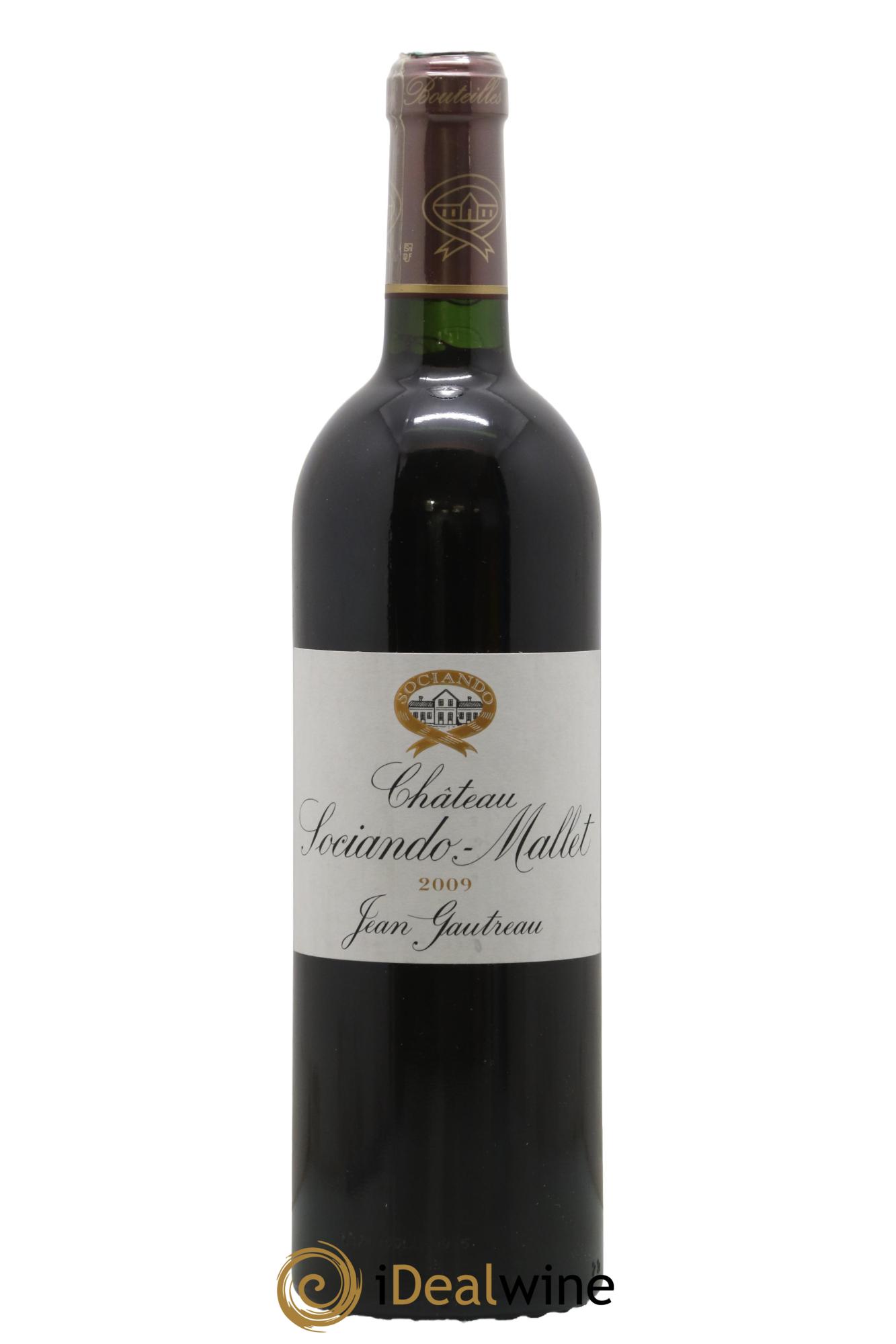 Château Sociando Mallet 2009 - Posten von 1 Flasche - 0