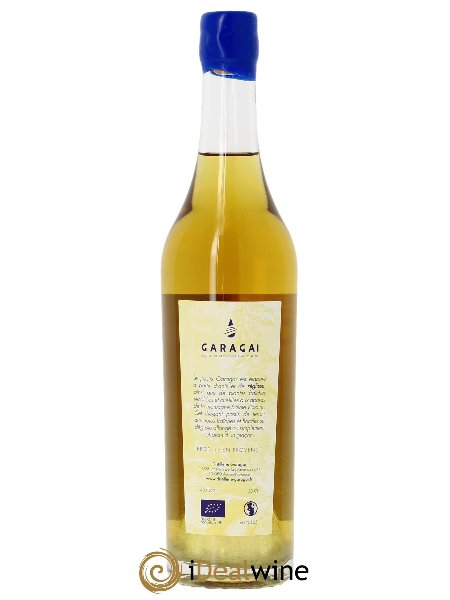 Pastis Garagaï Distillerie Garagaï  2025 - Posten von 1 Flasche - 1