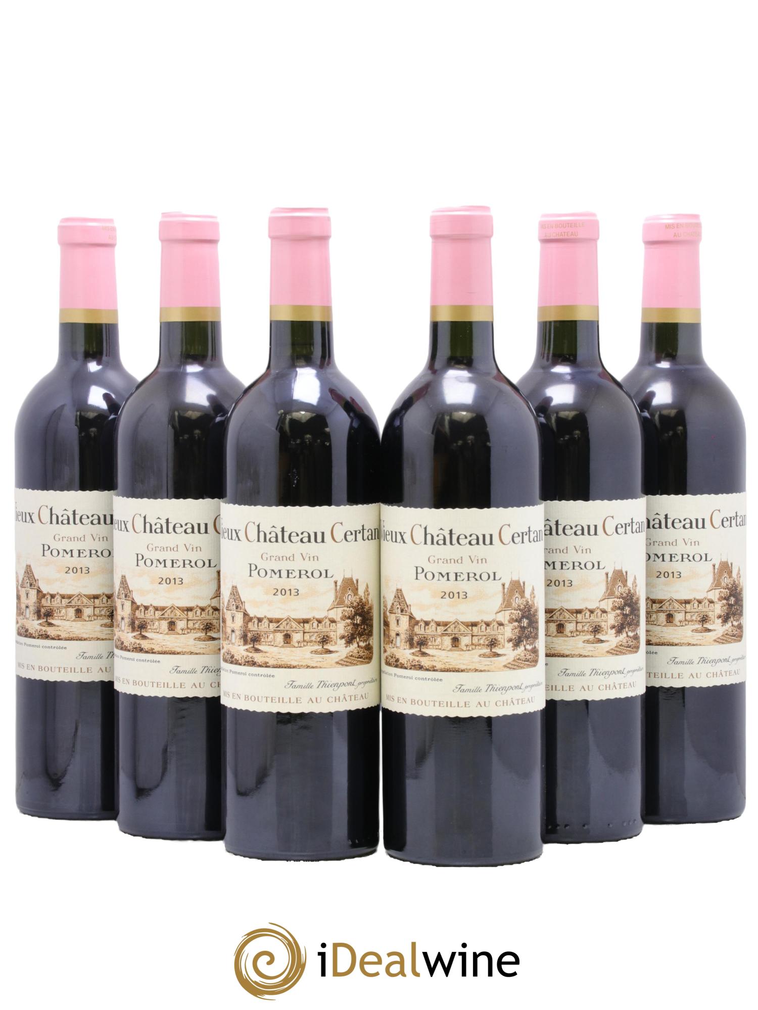 Vieux Château Certan 2013 - Lot de 6 bouteilles - 0