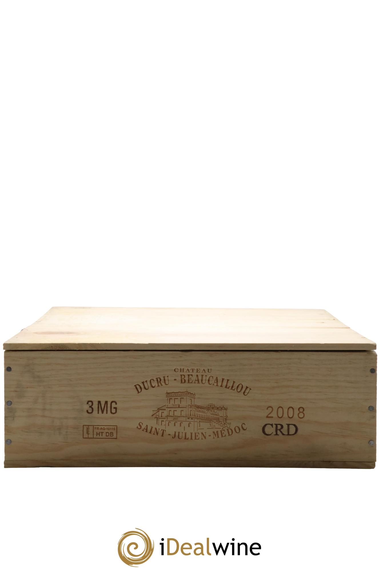 Château Ducru Beaucaillou 2ème Grand Cru Classé 2008 - Lot of 3 magnums - 1