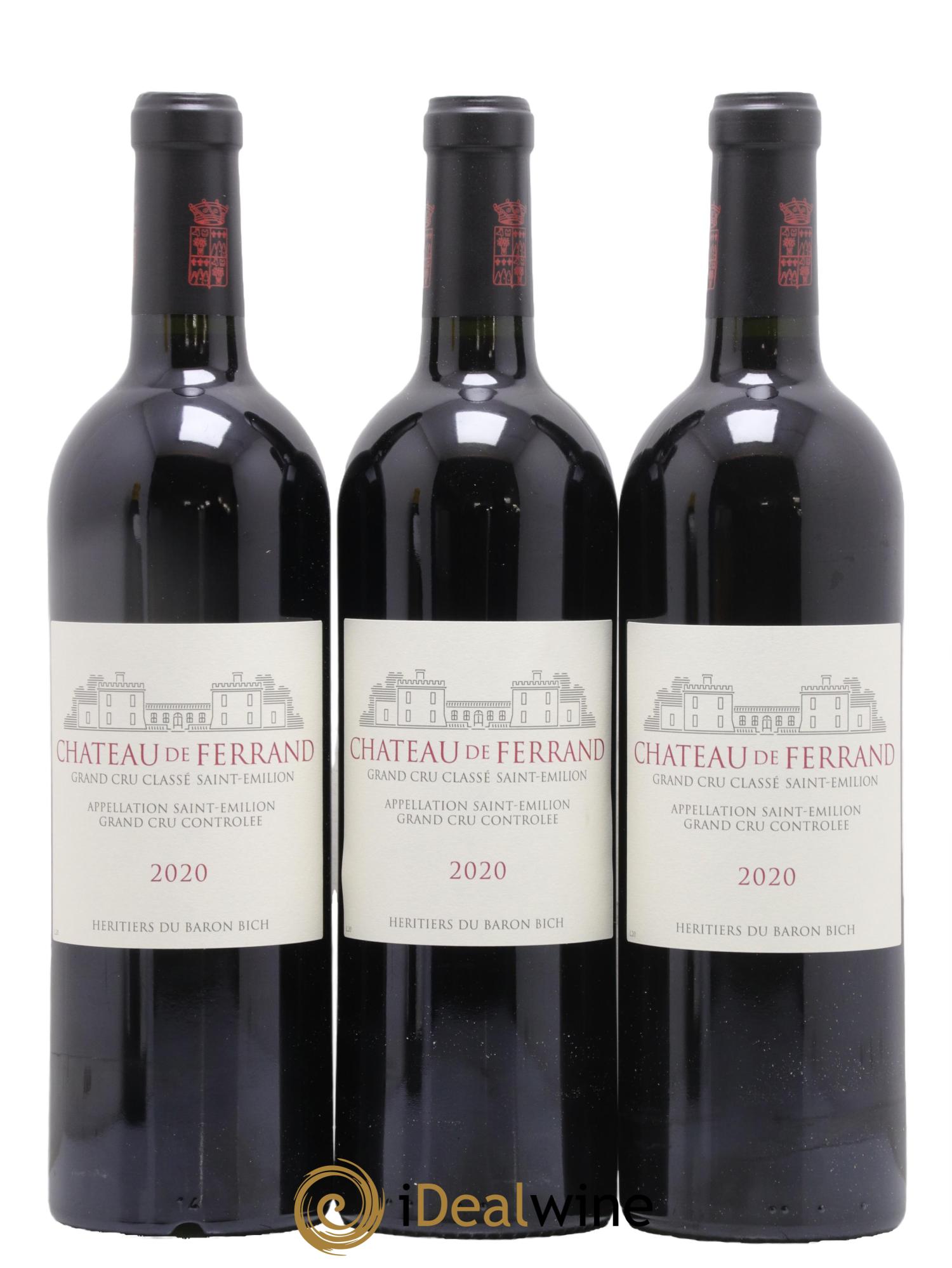 Château de Ferrand Grand Cru Classé 2020 - Posten von 6 Flaschen - 2