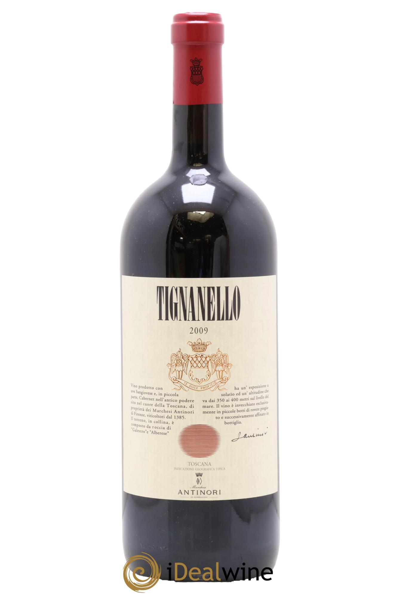 Toscana IGT Tignanello Tenuta Tignanello - Marchesi Antinori 2009 - Lot de 1 magnum - 0