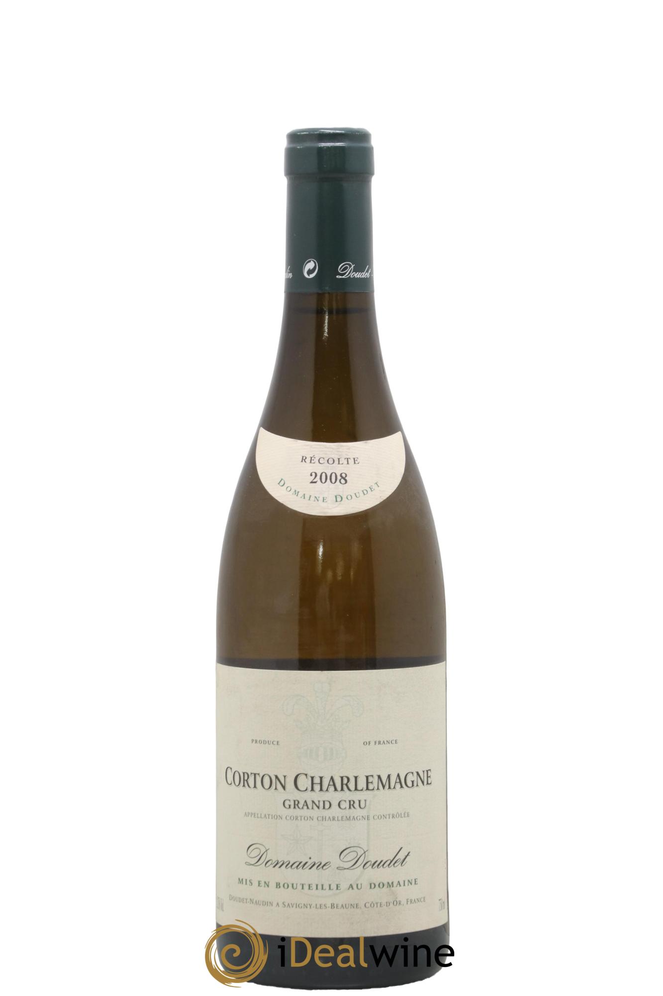 Corton-Charlemagne Grand Cru Doudet-Naudin 2008 - Posten von 1 Flasche - 0