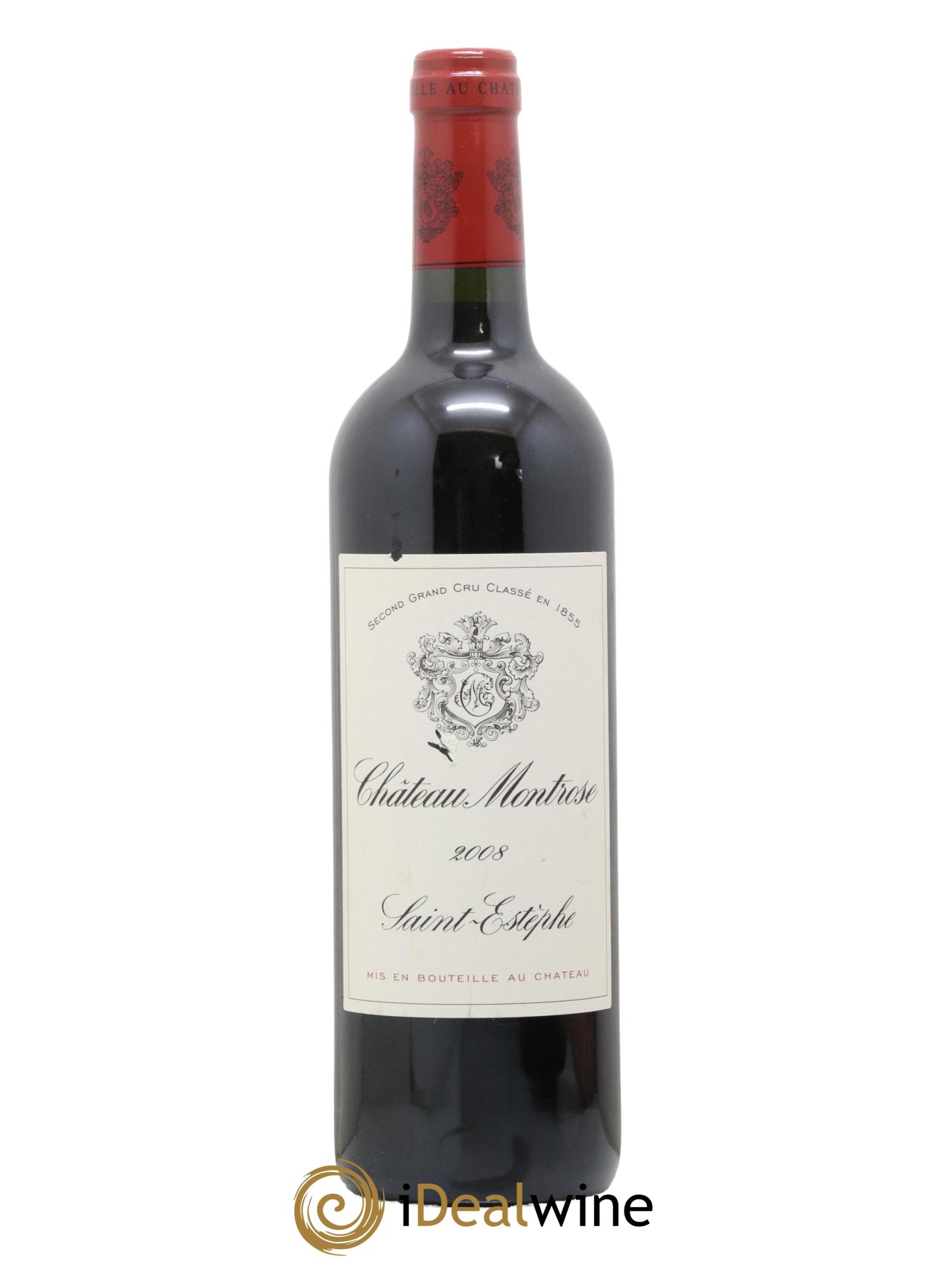 Château Montrose 2ème Grand Cru Classé 2008 - Lot de 1 bouteille - 0