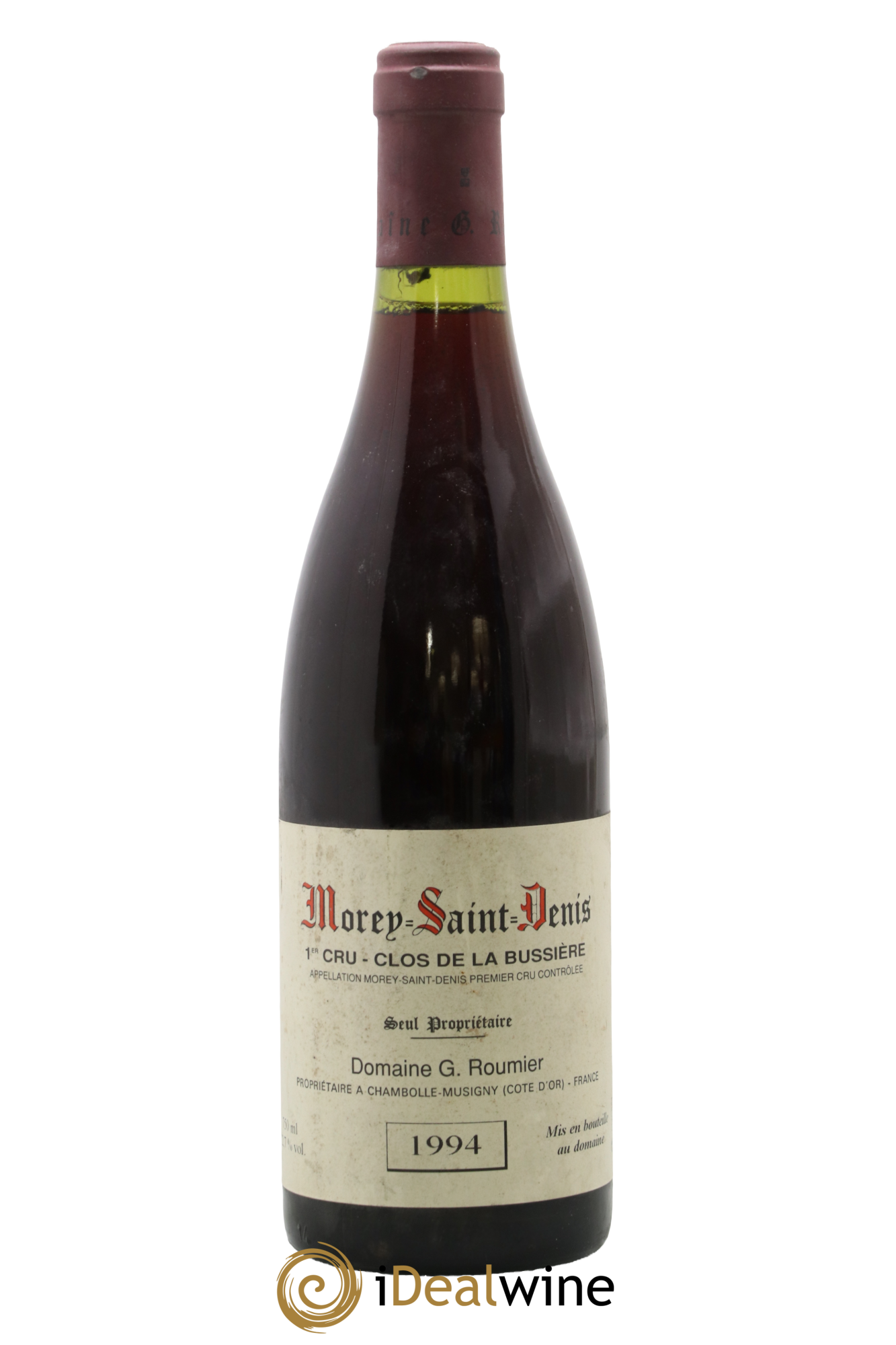 Morey-Saint-Denis 1er Cru Clos de la Bussière Georges Roumier (Domaine) 1994 - Lot de 1 bouteille - 0