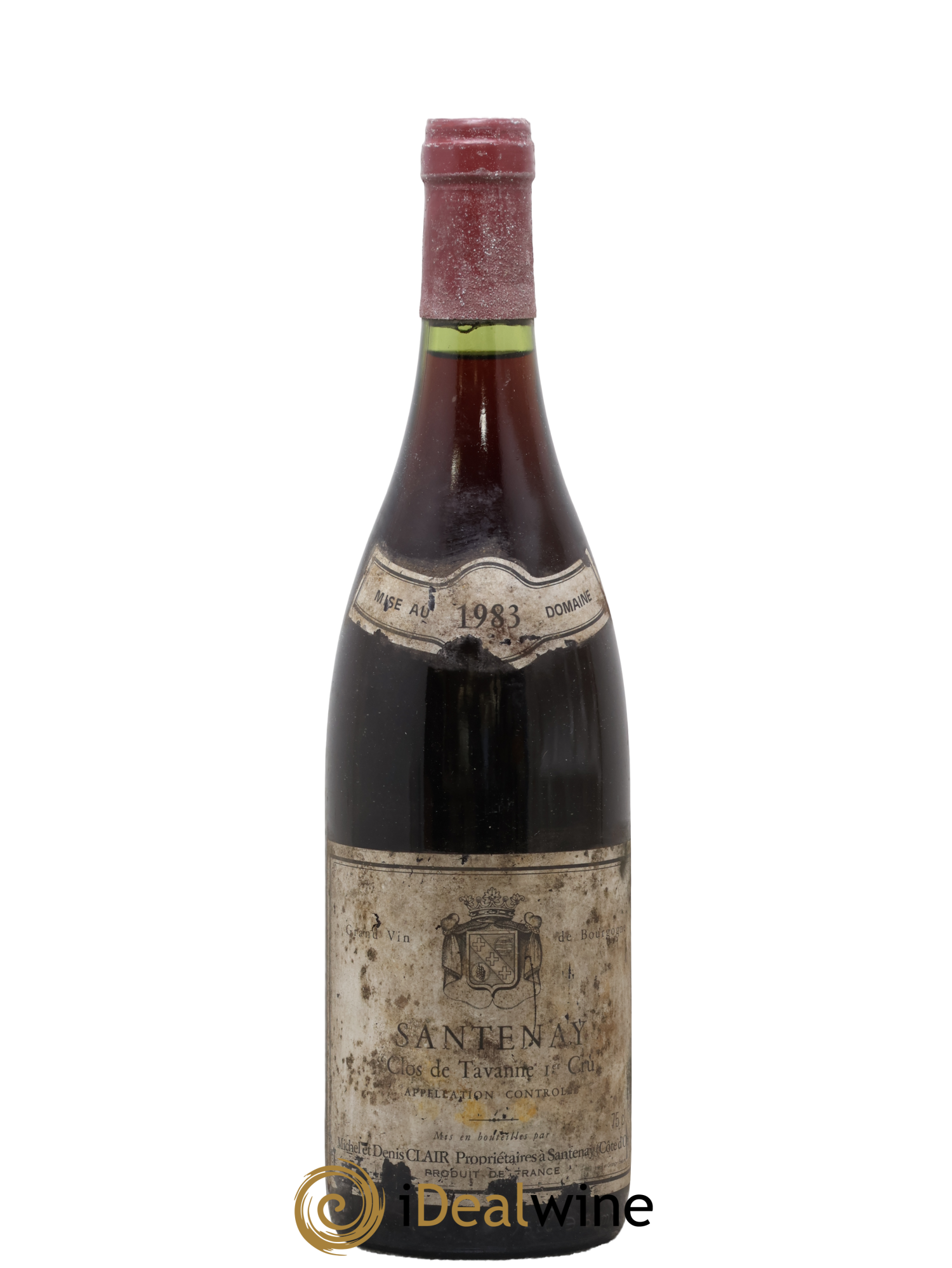Santenay 1er Cru Clos De Tavanne Michel Et Denis Clair 1983 - Lot de 1 bouteille - 0