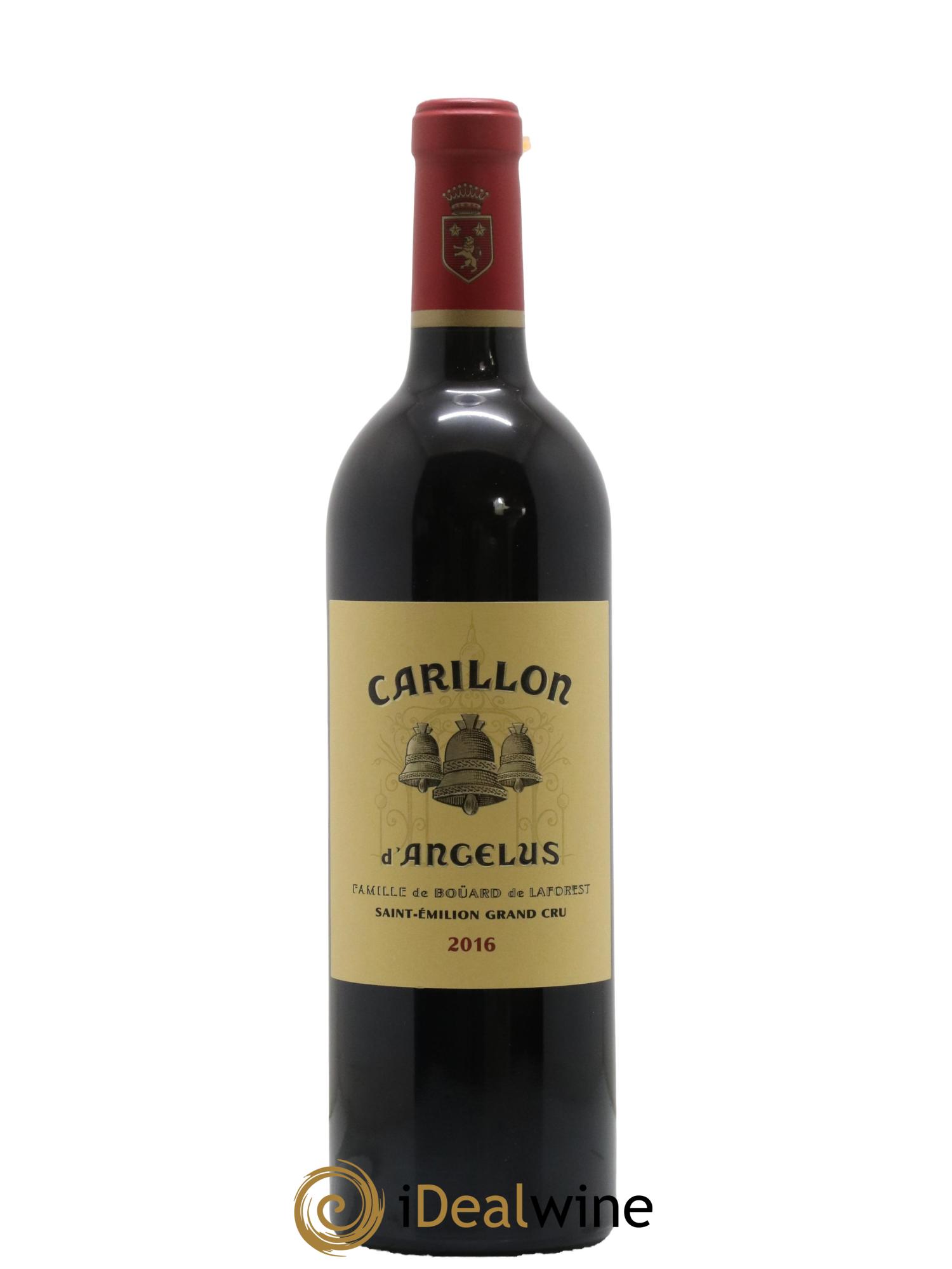 Le Carillon de l'Angélus Second Vin 2016 - Lot de 1 bouteille - 0