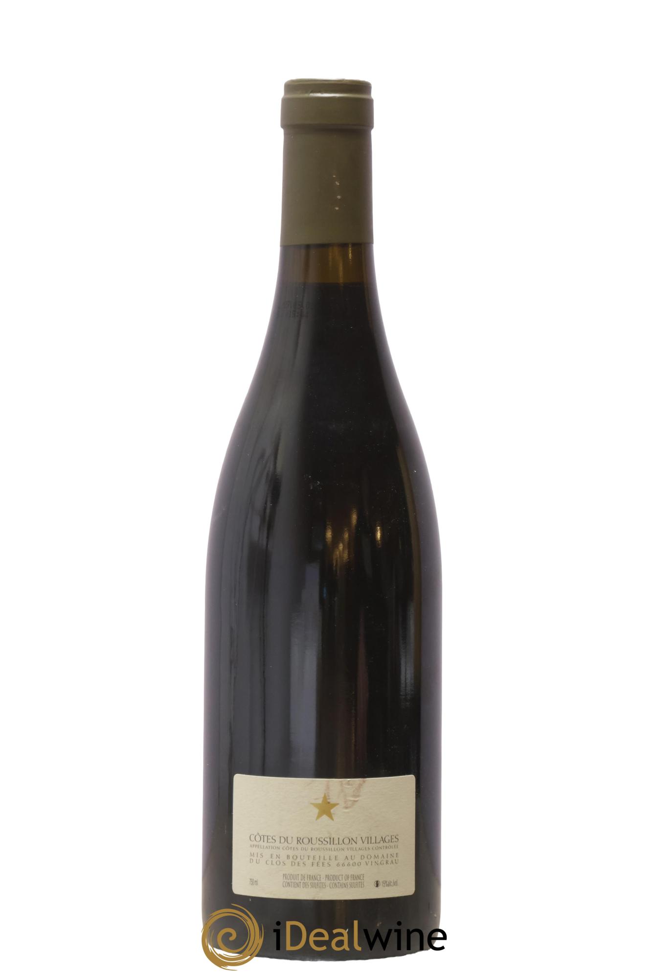 Côtes du Roussillon Villages Clos des Fées Hervé Bizeul 2007 - Lot of 1 bottle - 1