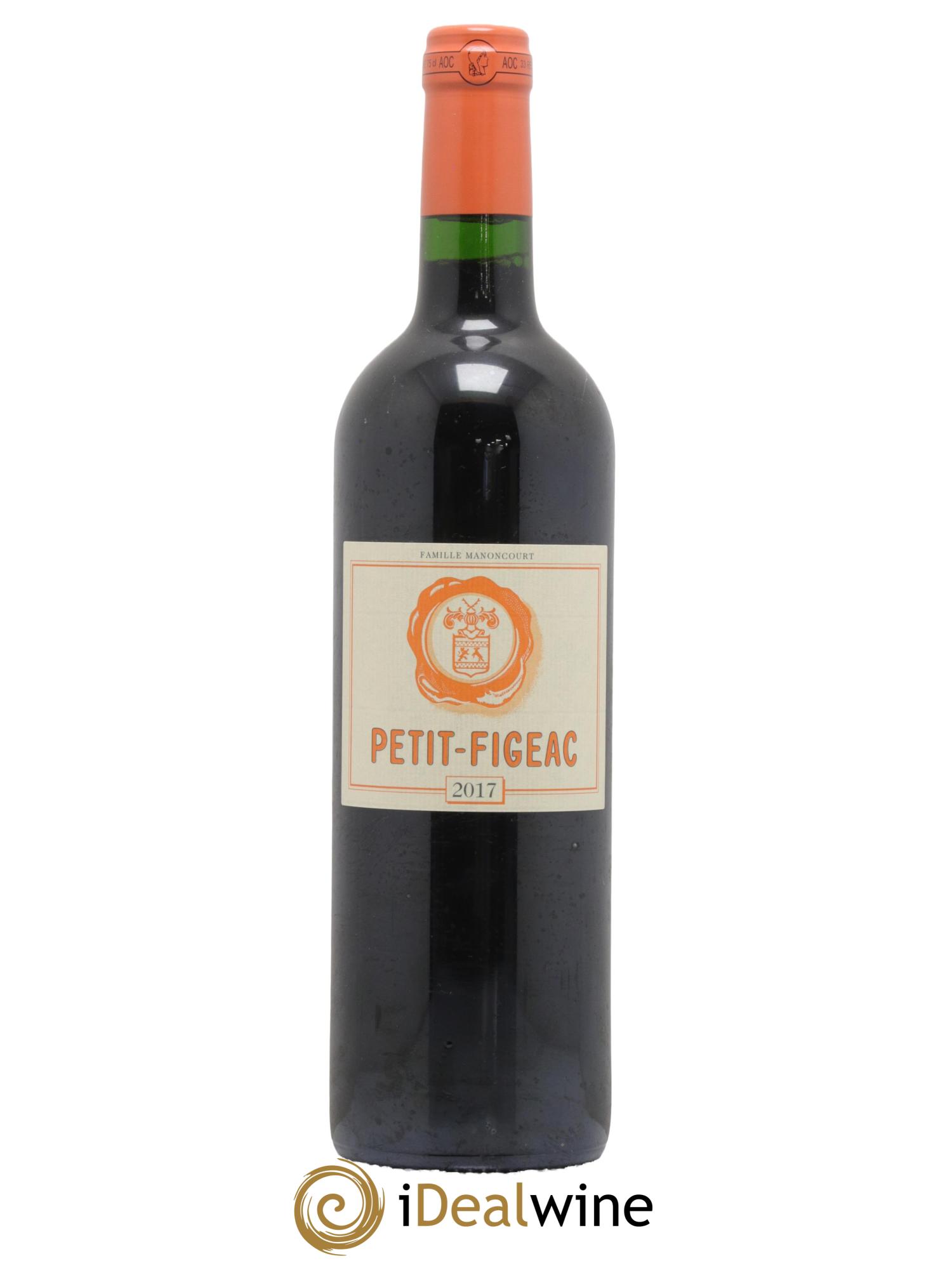 Petit Figeac  2017 - Lot of 1 bottle - 0