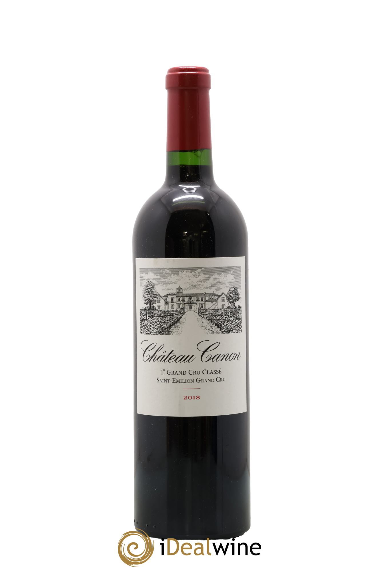Château Canon 1er Grand Cru Classé B 2018 - Posten von 1 Flasche - 0