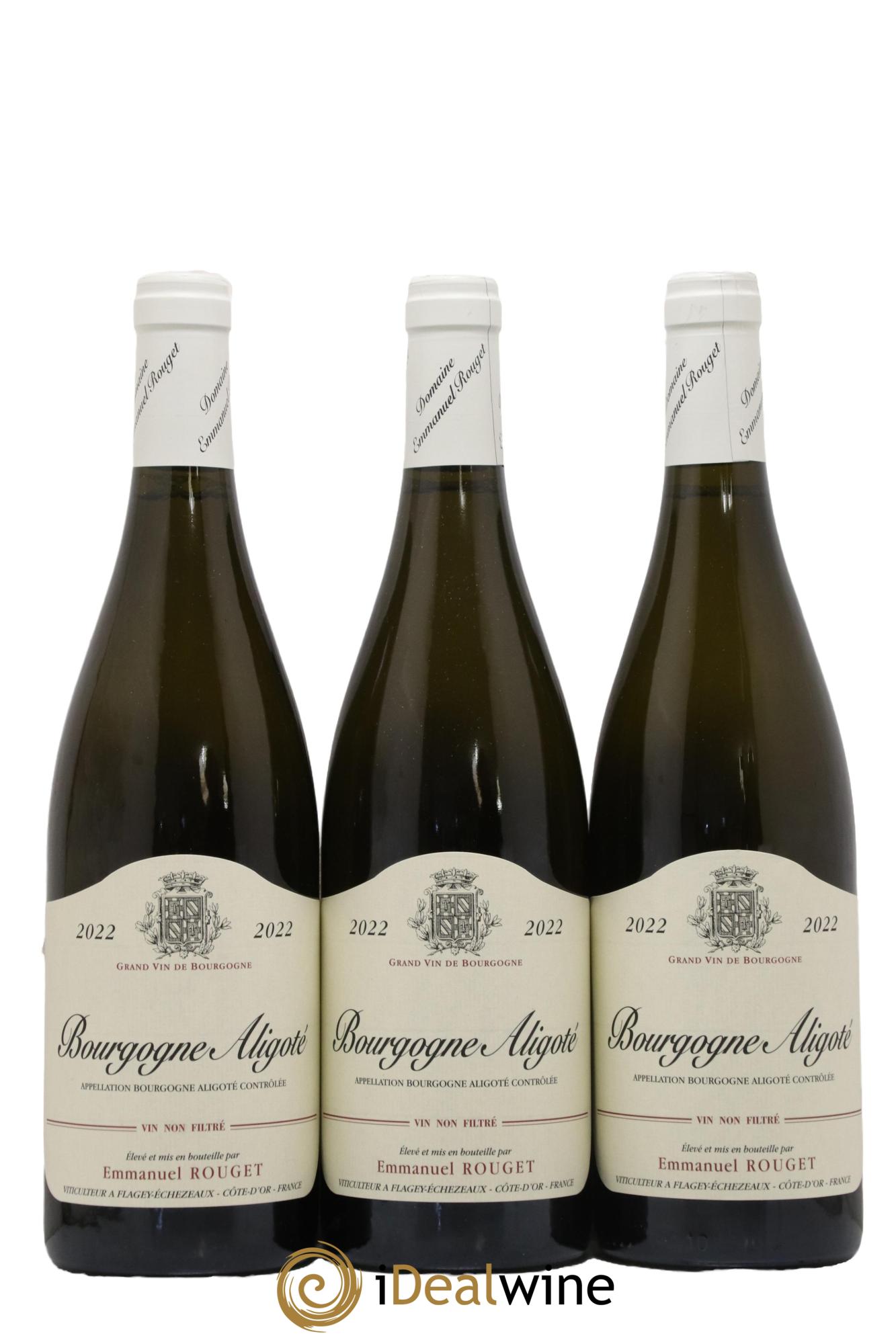 Bourgogne Aligoté Emmanuel Rouget 2022 - Lot of 3 bottles - 0