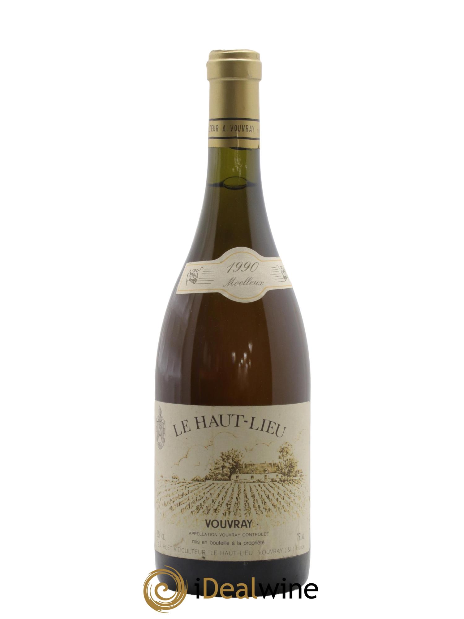 Vouvray Le Haut-Lieu Moelleux Domaine Huet 1990 - Lotto di 1 bottiglia - 0