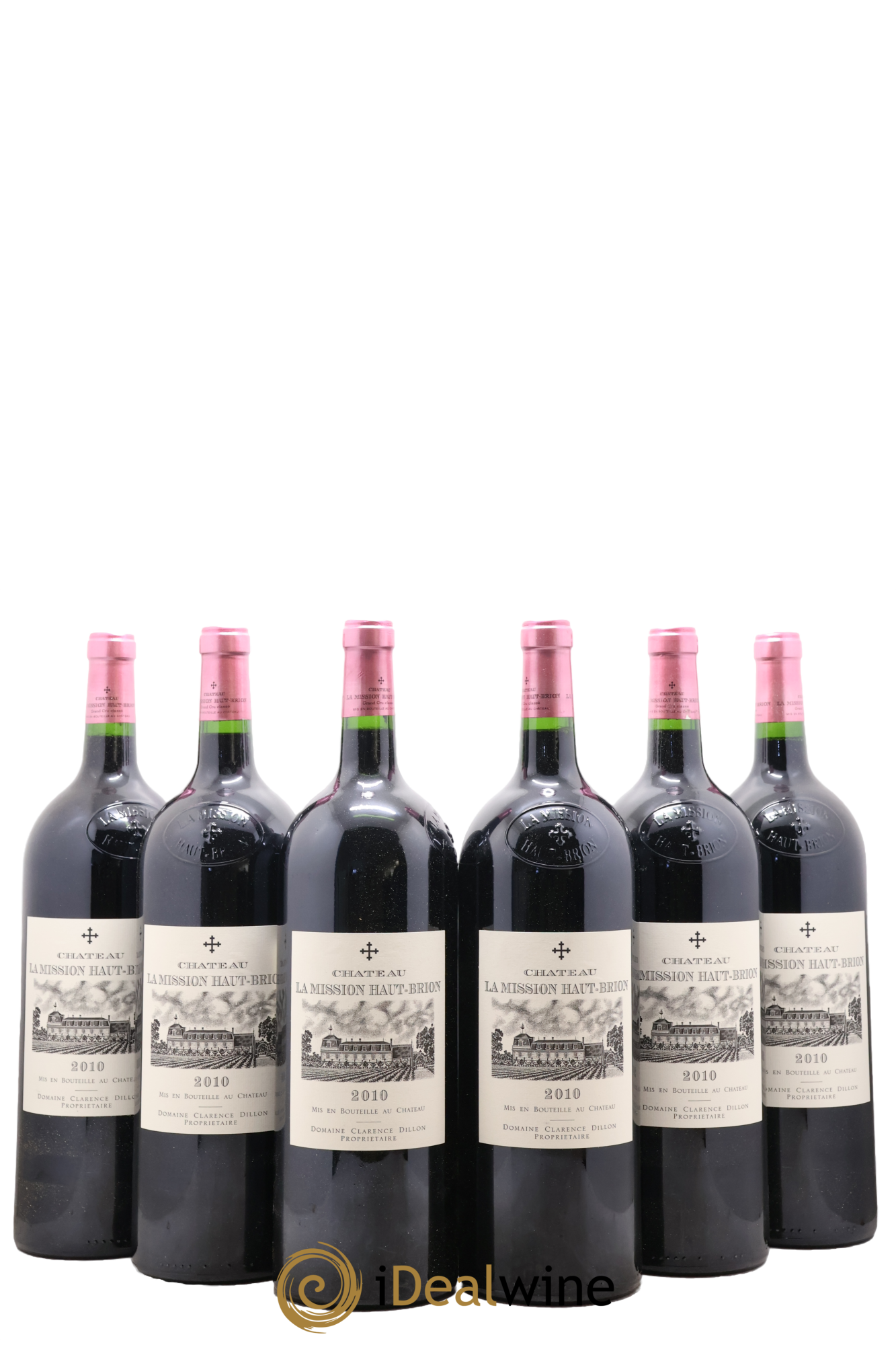 Château la Mission Haut-Brion Cru Classé de Graves 2010 - Lot de 6 magnums - 0