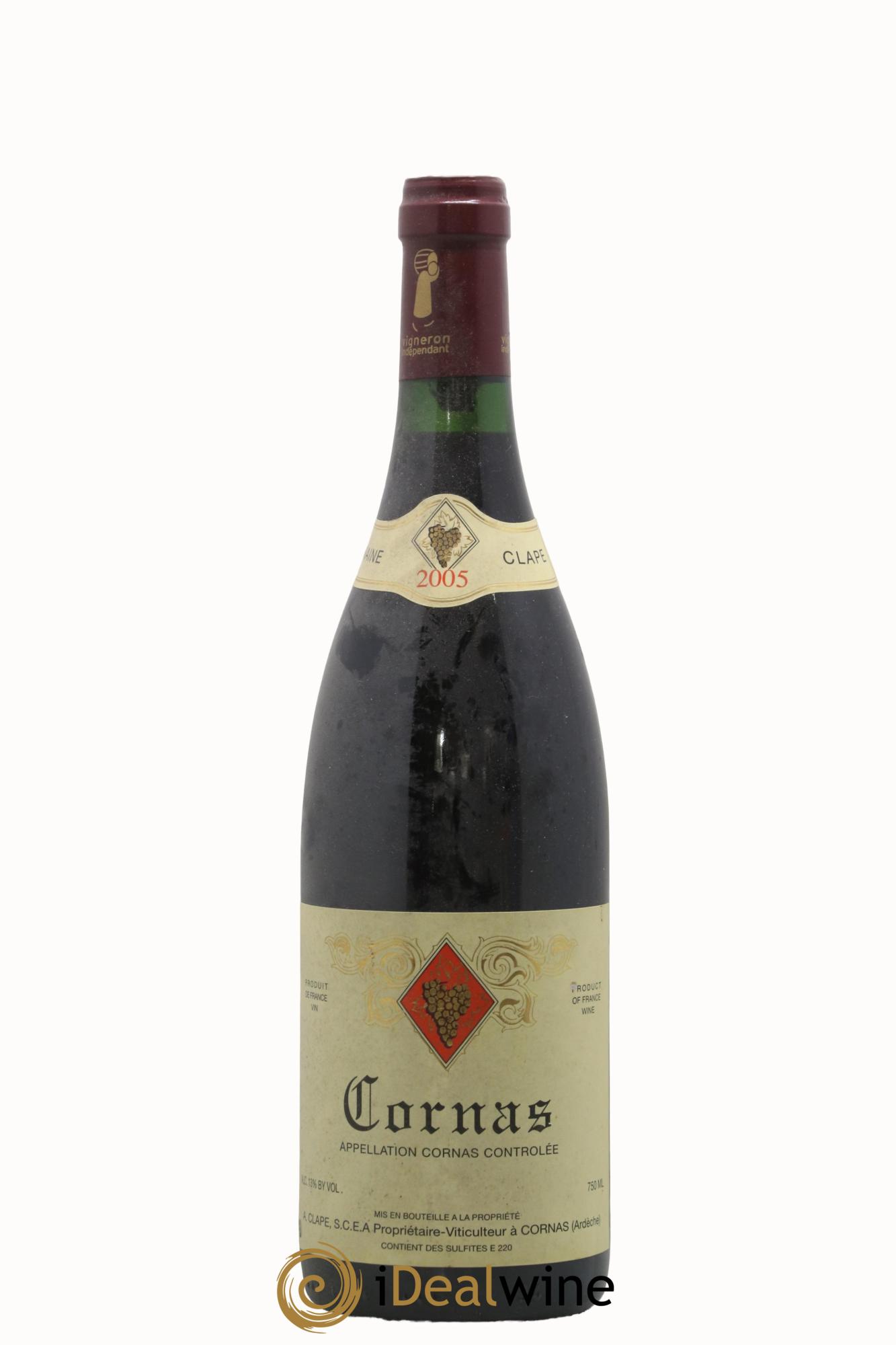 Cornas Auguste Clape 2005 - Lot de 1 bouteille - 0
