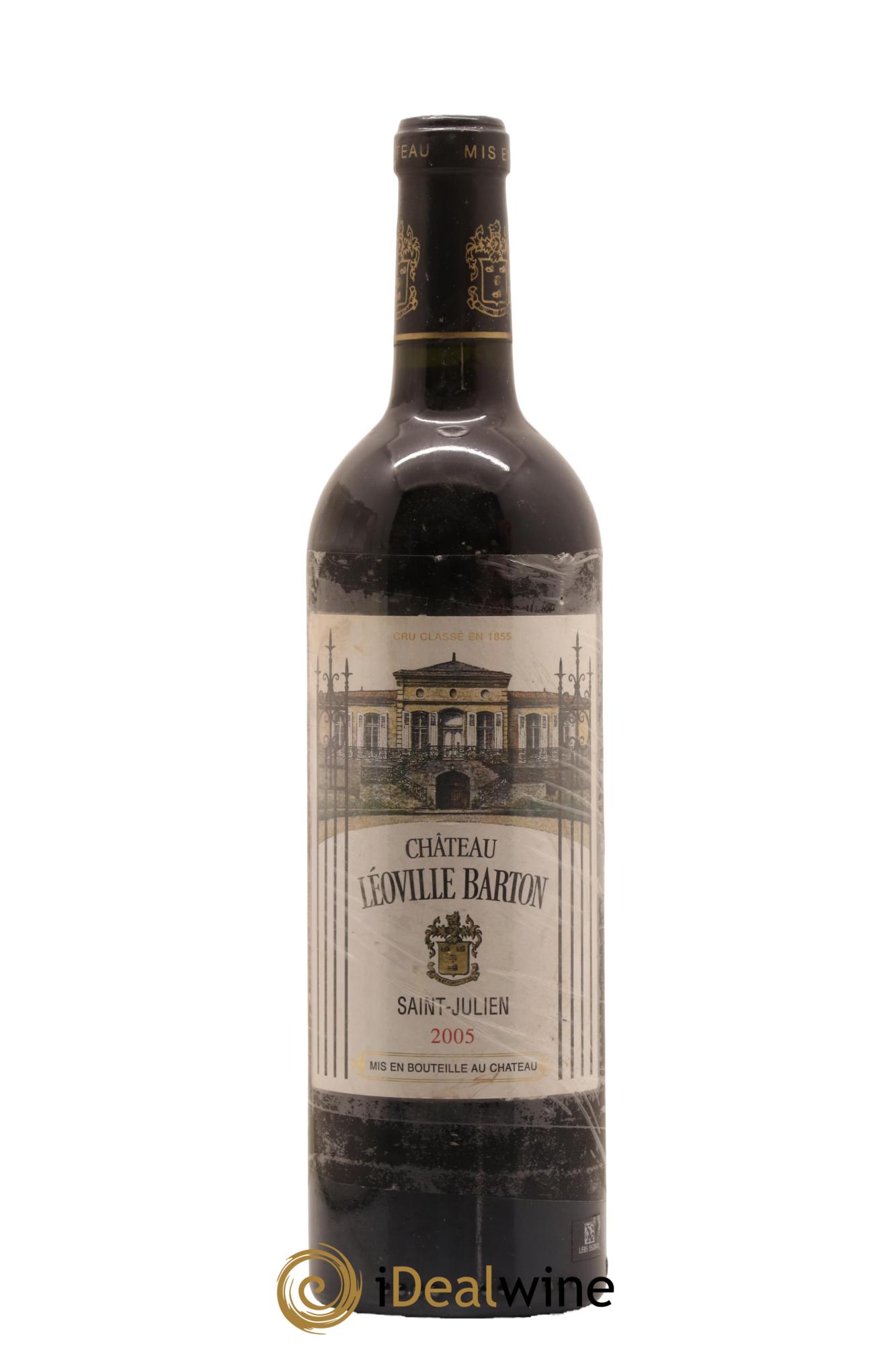 Château Léoville Barton 2ème Grand Cru Classé 2005 - Lot de 1 bouteille - 0