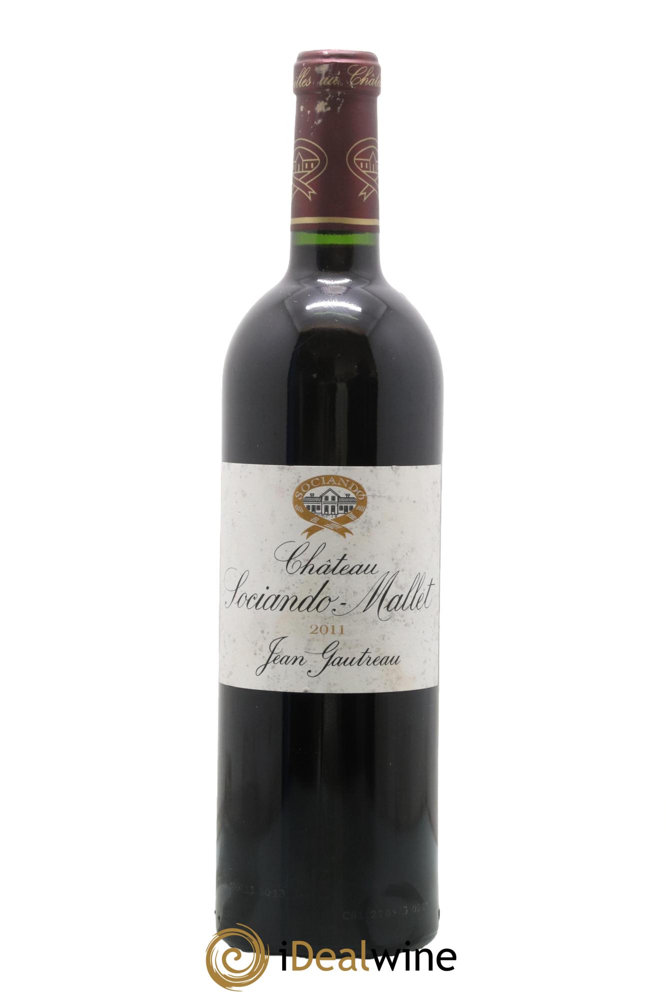 Château Sociando Mallet 2011 - Lotto di 1 bottiglia - 0