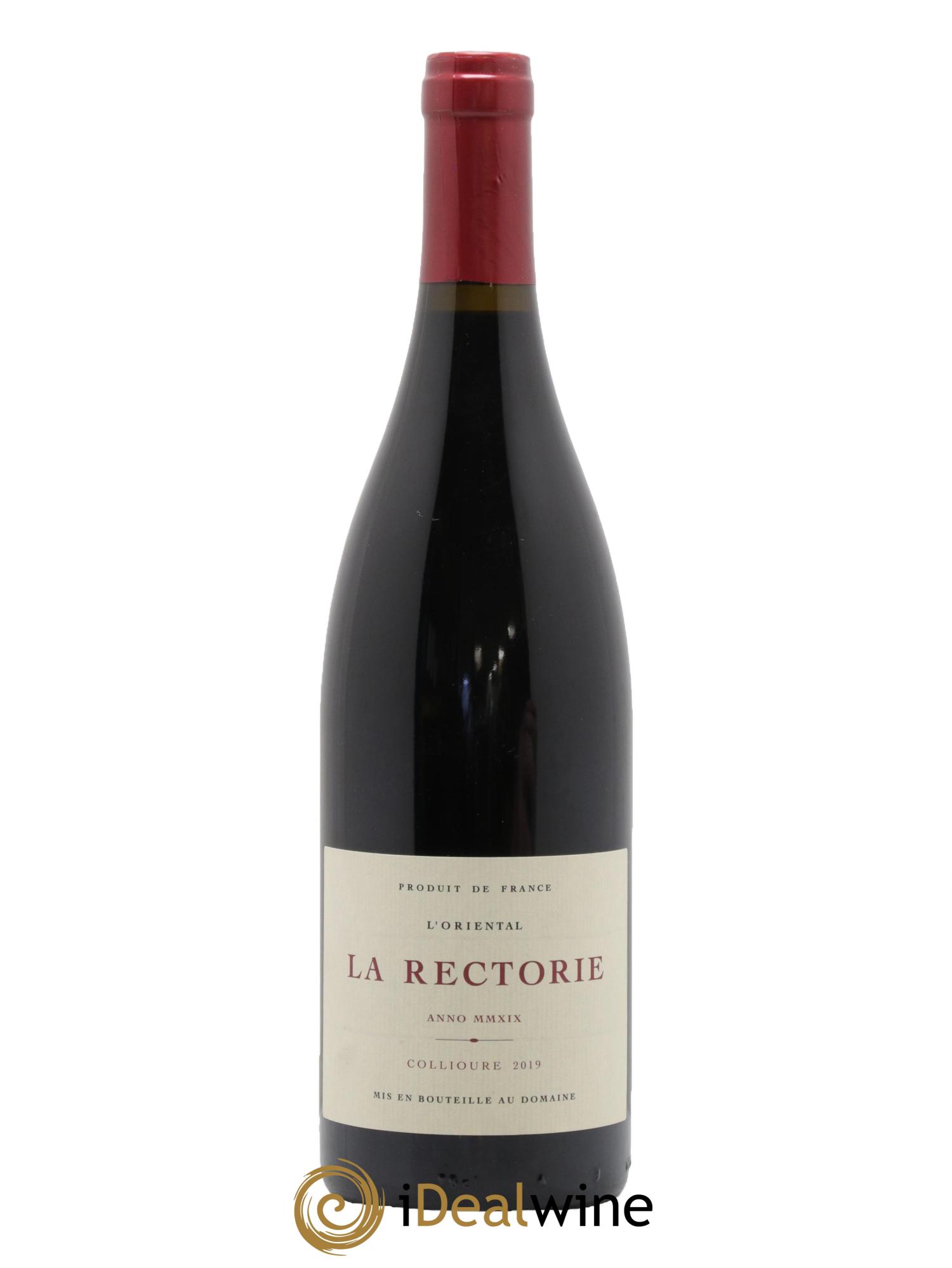Collioure La Rectorie (Domaine de) Oriental Thierry et Jean Emmanuel Parcé 2019 - Lot de 1 bouteille - 0
