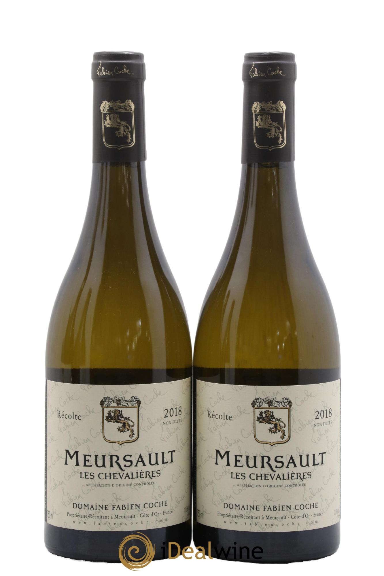 Meursault Les Chevalières Fabien Coche 2018 - Lot de 2 bouteilles - 0