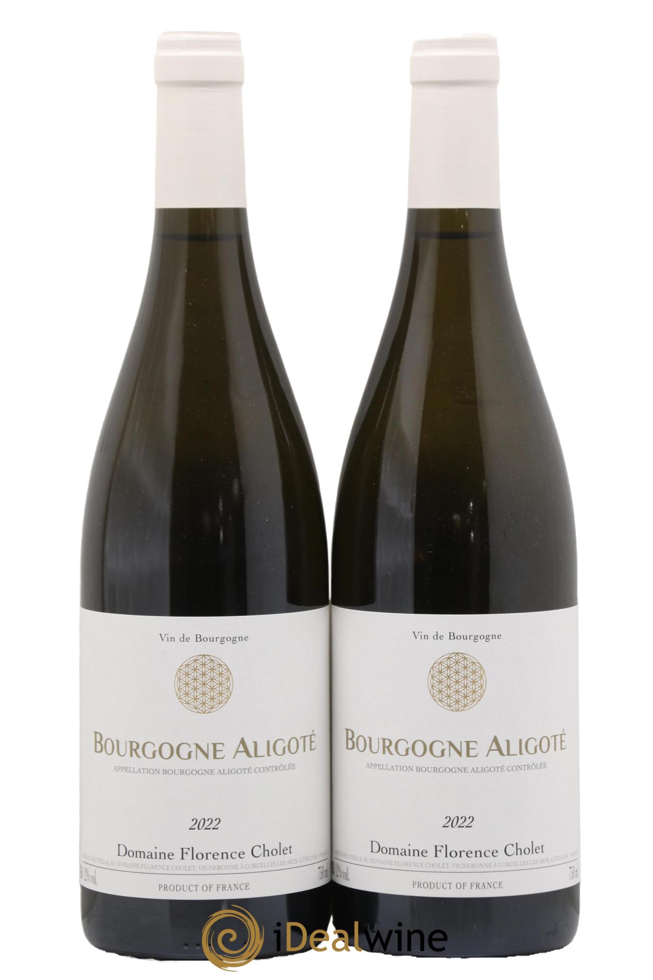 Bourgogne Aligoté Florence Cholet 2022 - Lot of 2 bottles - 0