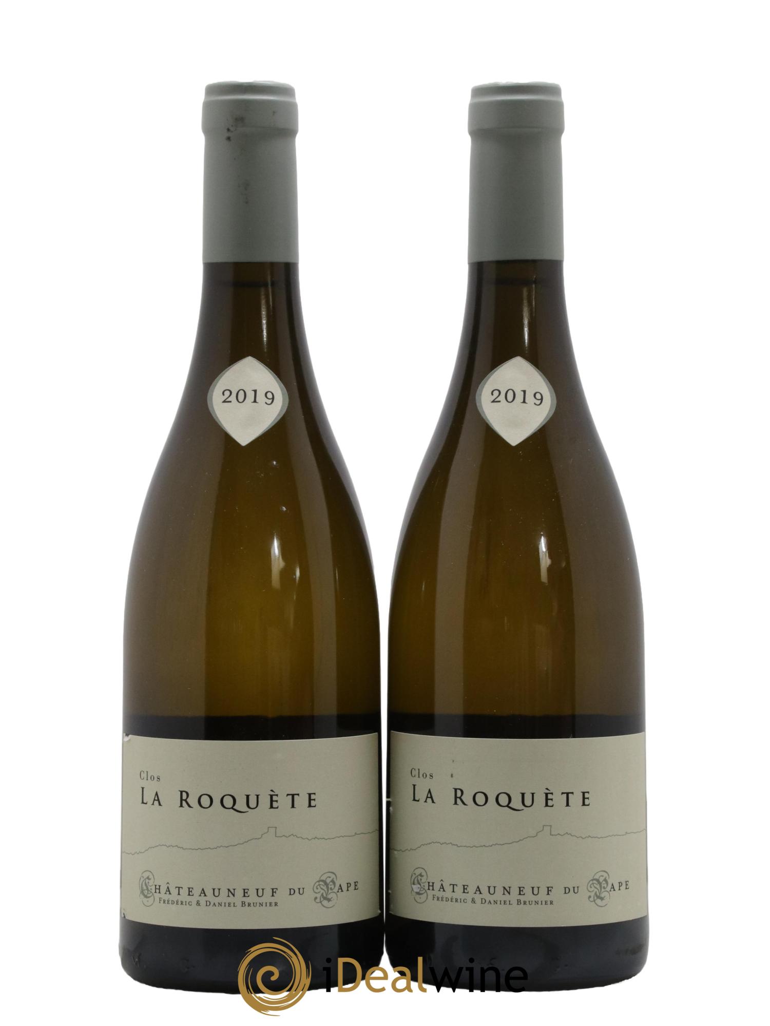 Châteauneuf-du-Pape La Roquète - Anciennement La Roquette (Domaine de) Clos de La Roquète Vignobles Brunier 2019 - Posten von 2 Flaschen - 0