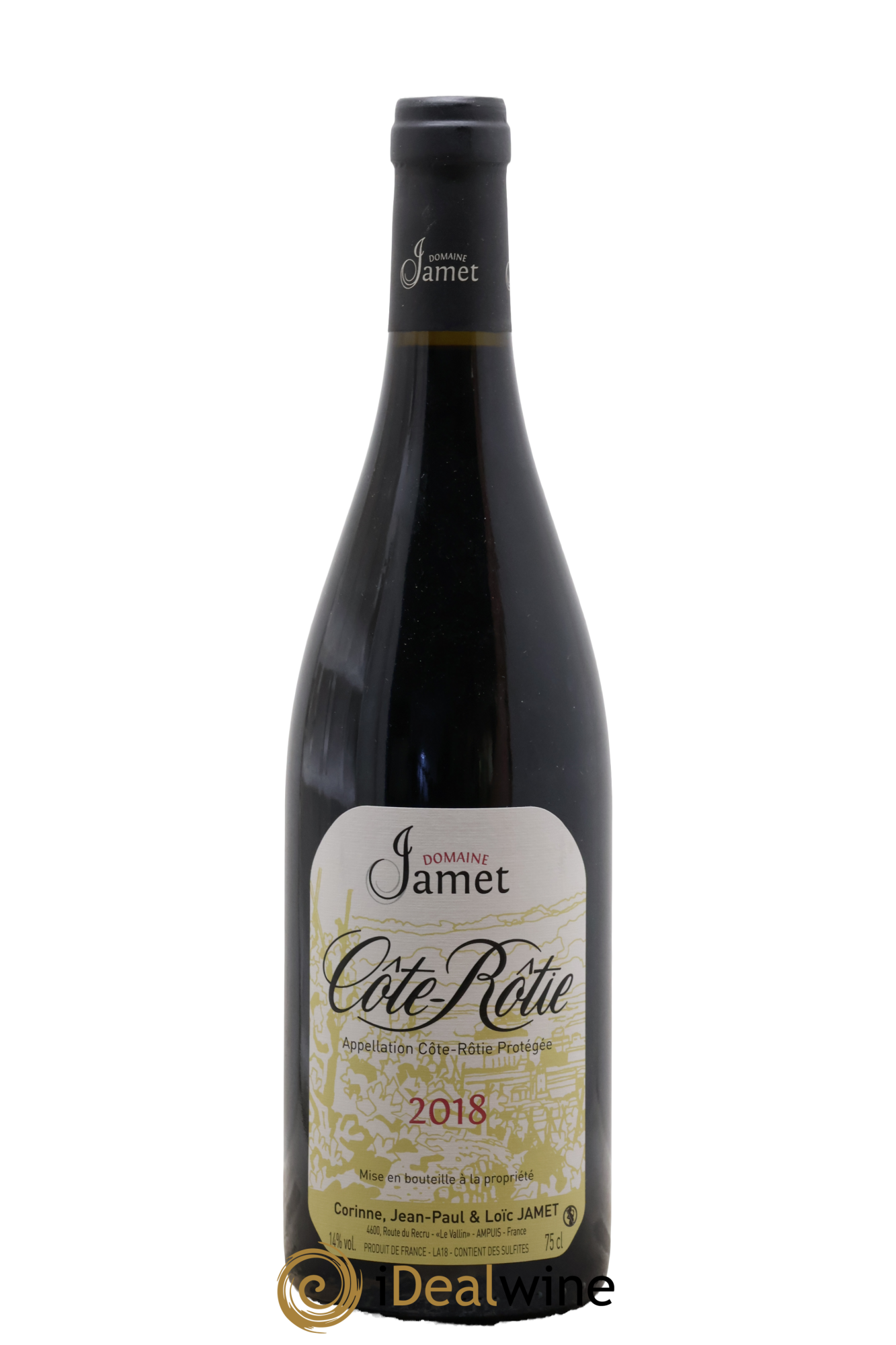 Côte-Rôtie Jamet (Domaine) 2018 - Lot de 1 bouteille - 0