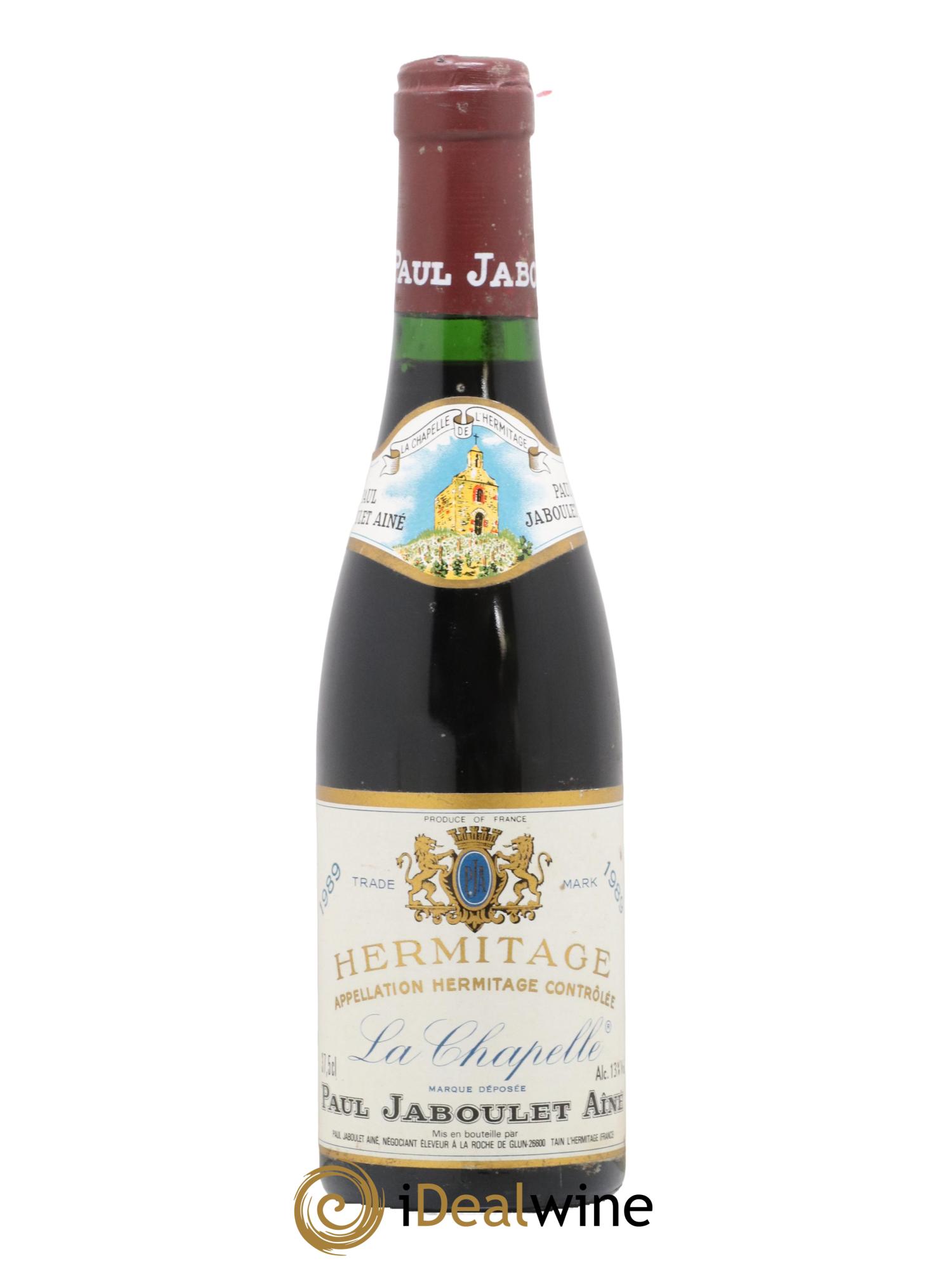 Hermitage La Chapelle Paul Jaboulet Ainé 1989 - Lot de 1 demi bouteille - 0