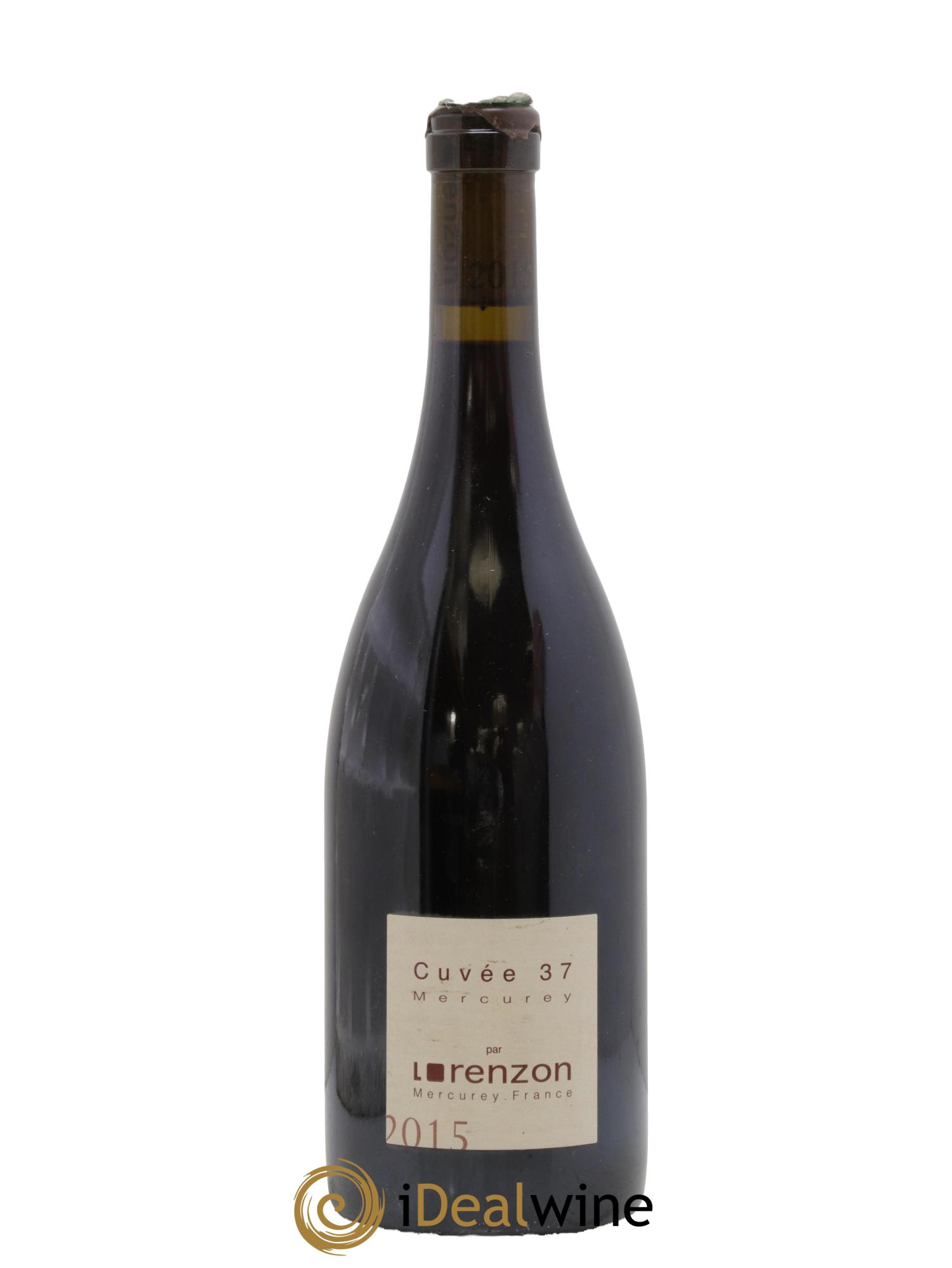 Mercurey Cuvée 37 Lorenzon 2015 - Lot de 1 bouteille - 0