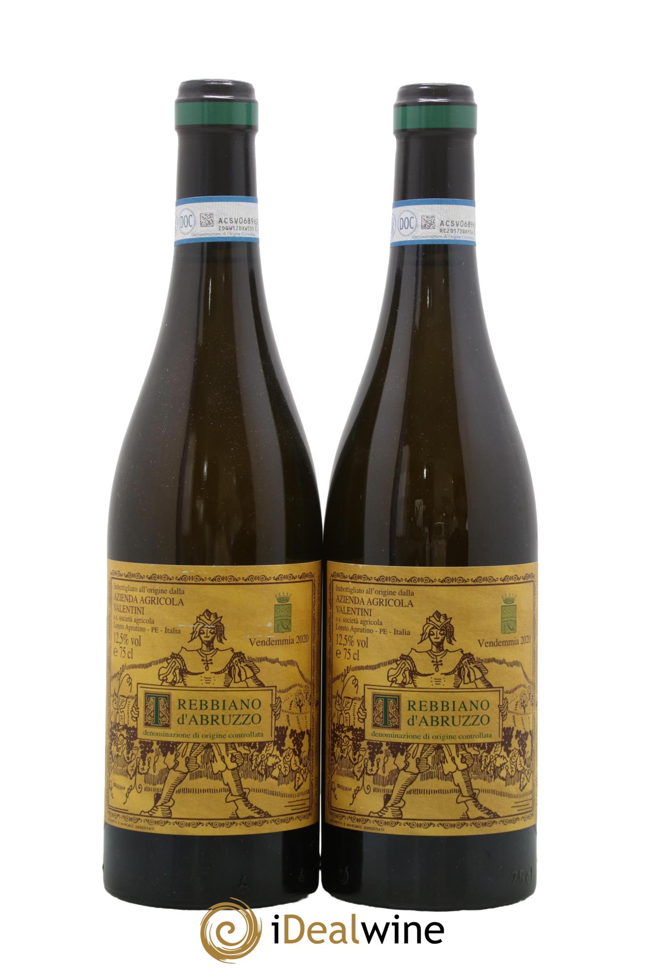 Trebbiano d'Abruzzo DOC Francesco Valentini 2020 - Lotto di 2 bottiglie - 0