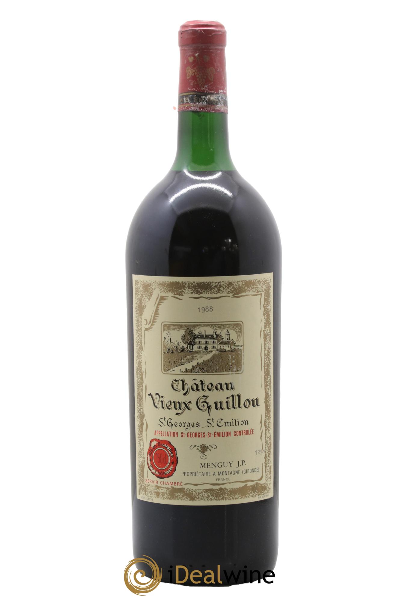 Saint-Georges-Saint-Émilion Château Vieux Guillou 1988 - Lot de 1 magnum - 0