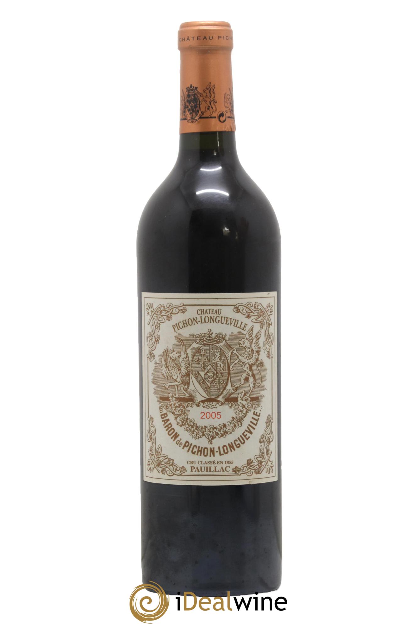 Pichon Longueville Baron 2ème Grand Cru Classé 2005 - Lot de 1 bouteille - 0